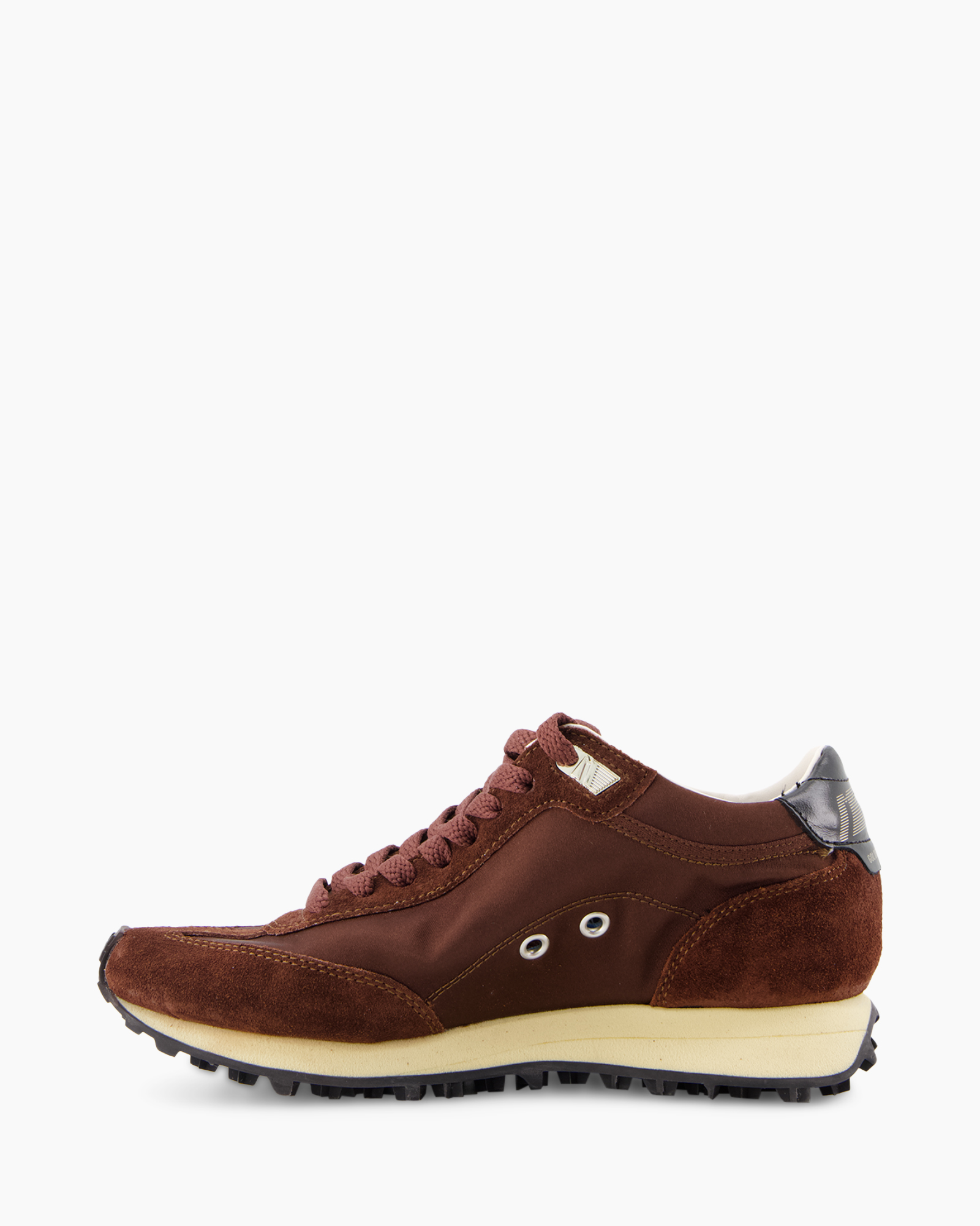 sneaker, shoe, brown, star logo, lace-up