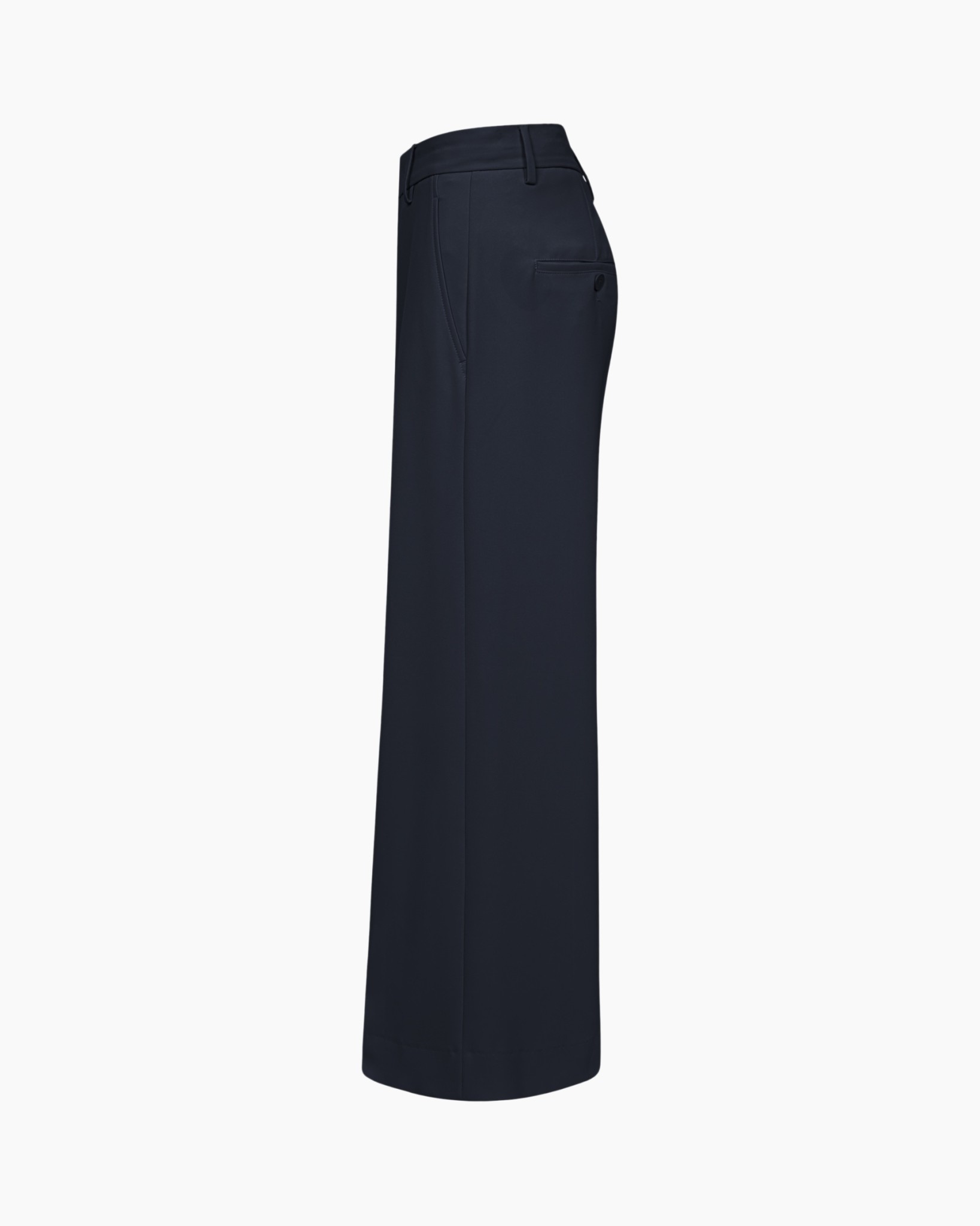 pants, trousers, navy, wide-leg, pocket