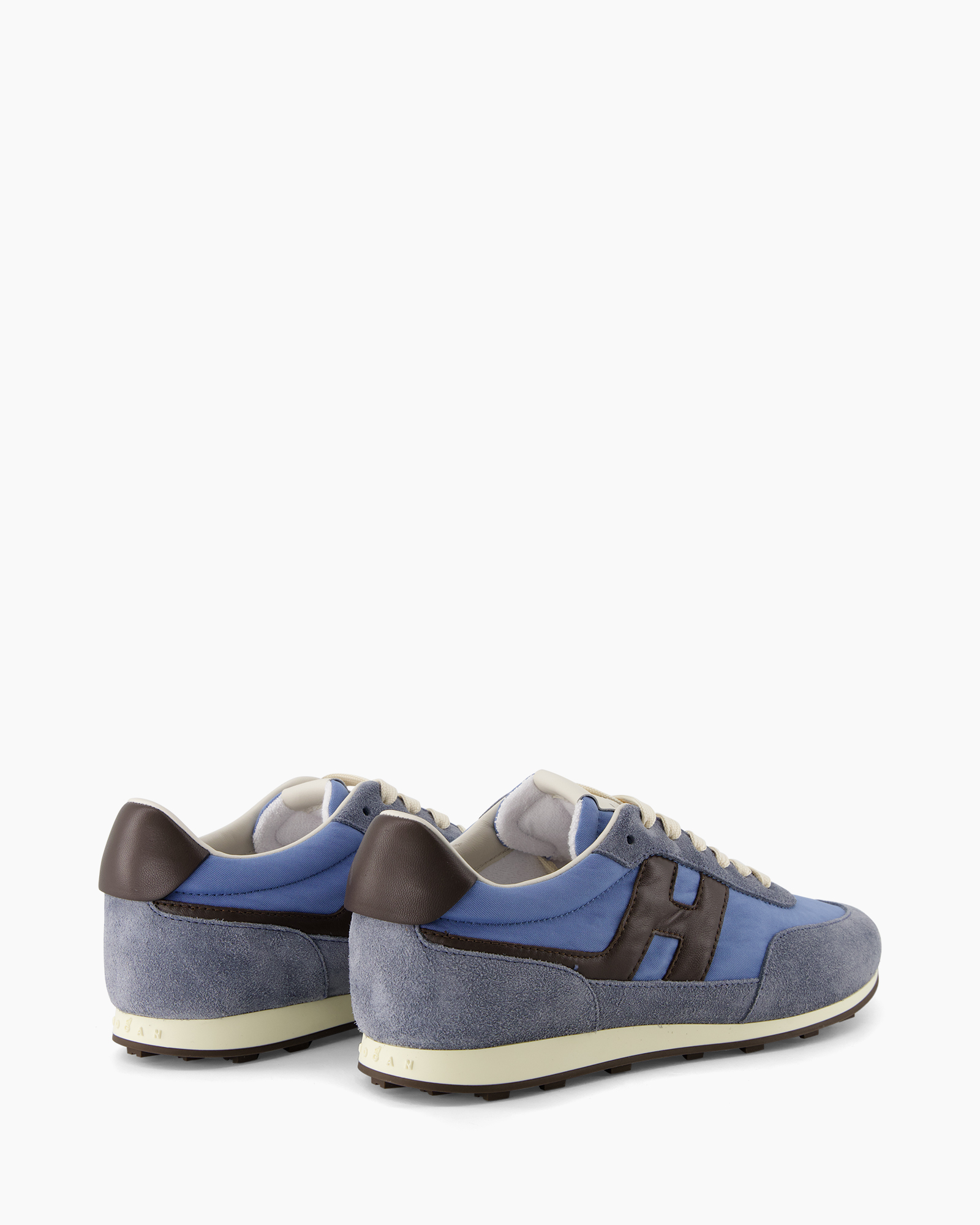 sneaker, blue, casual, suede, laces
