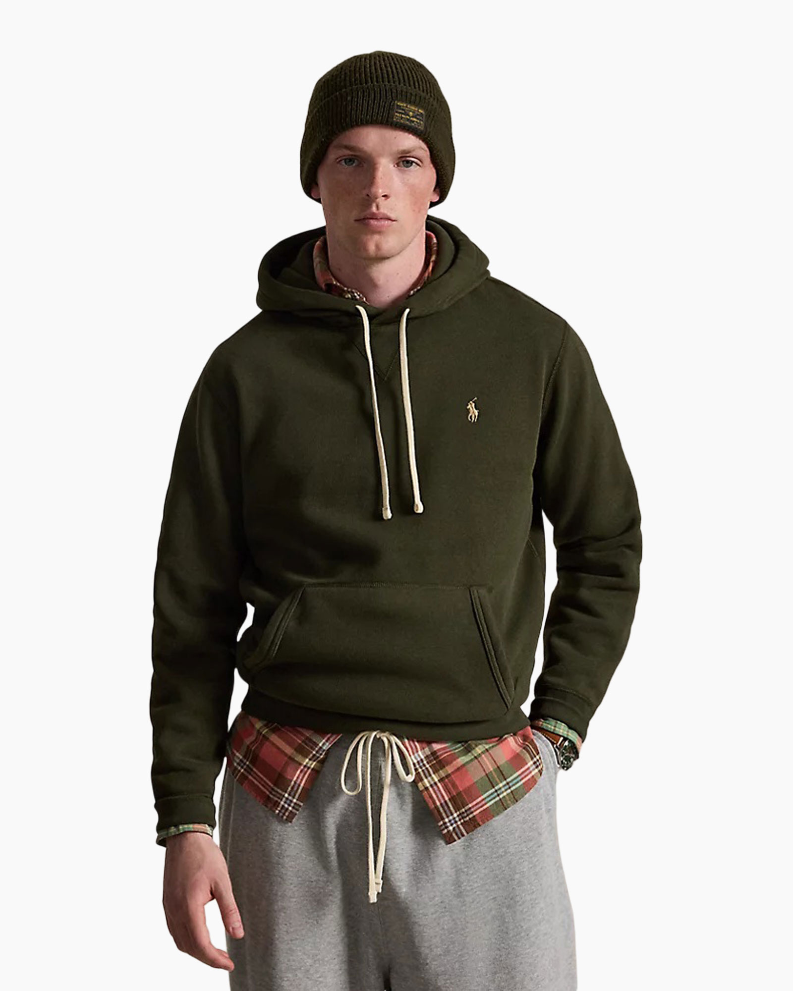 hoodie, olive, drawstring, pocket, logo
