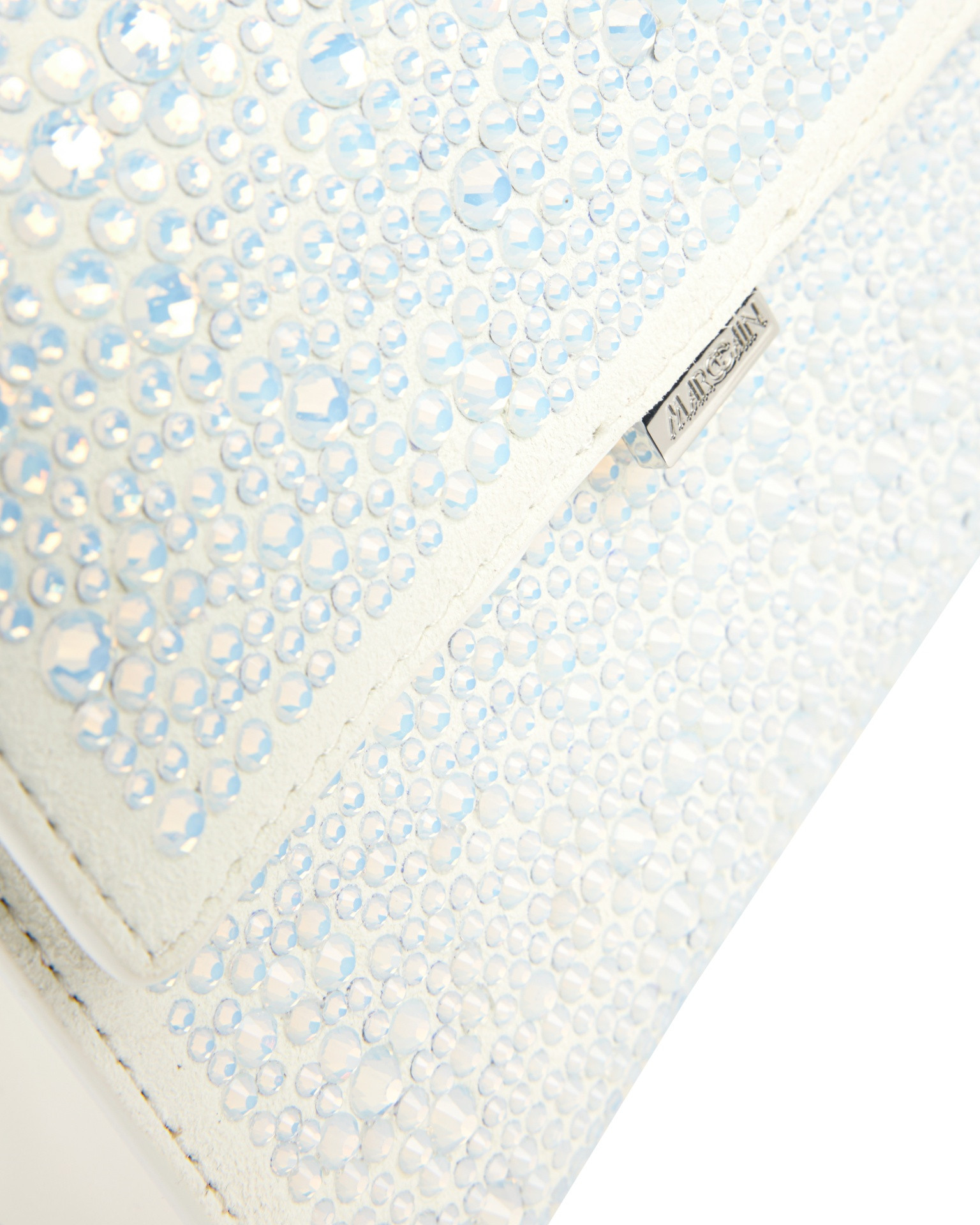 sequin, purse, bag, embellished, white