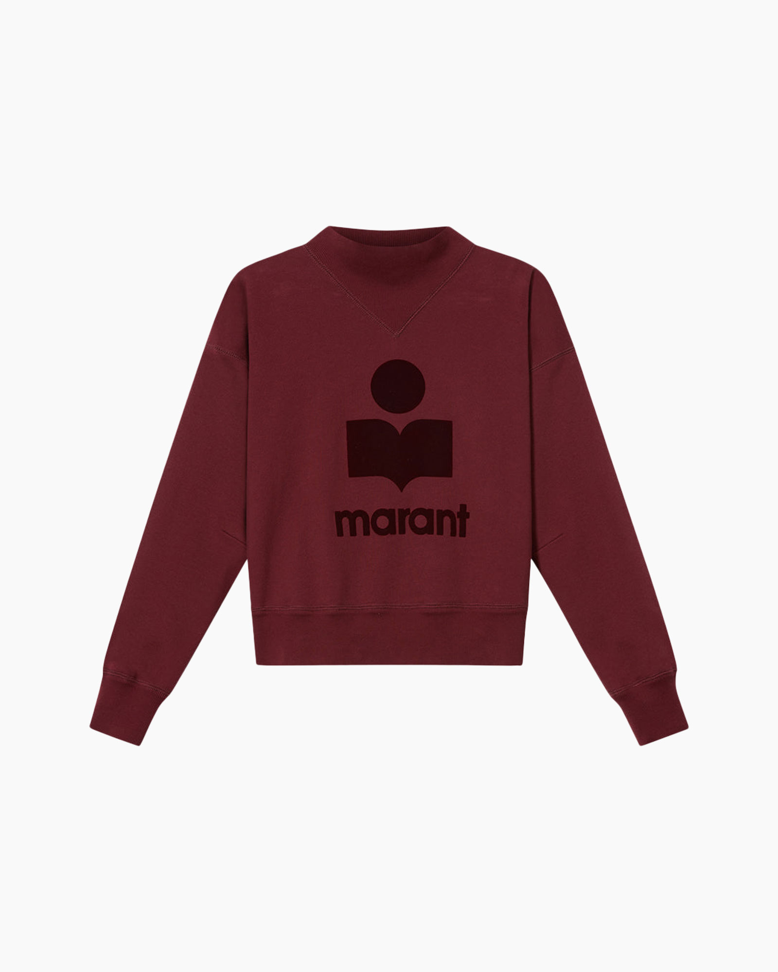 sweatshirt, burgundy, logo, long-sleeve, graphic
