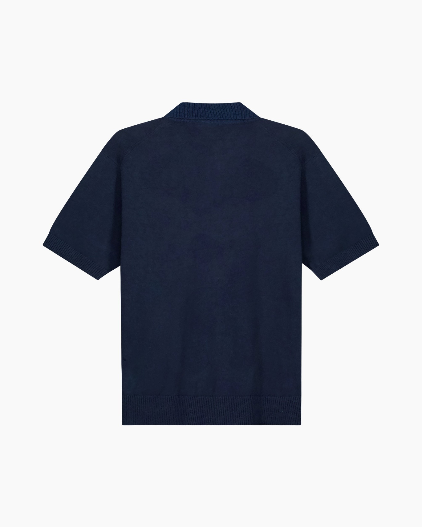 t-shirt, navy, short sleeves, knit, crewneck