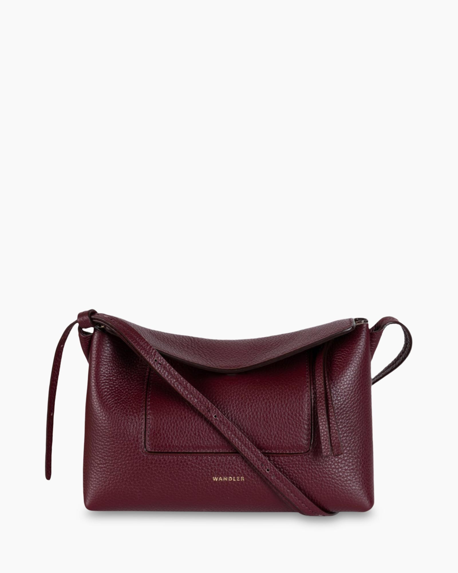 Crossbody Tas Penelope Slouch Mini Bordeaux