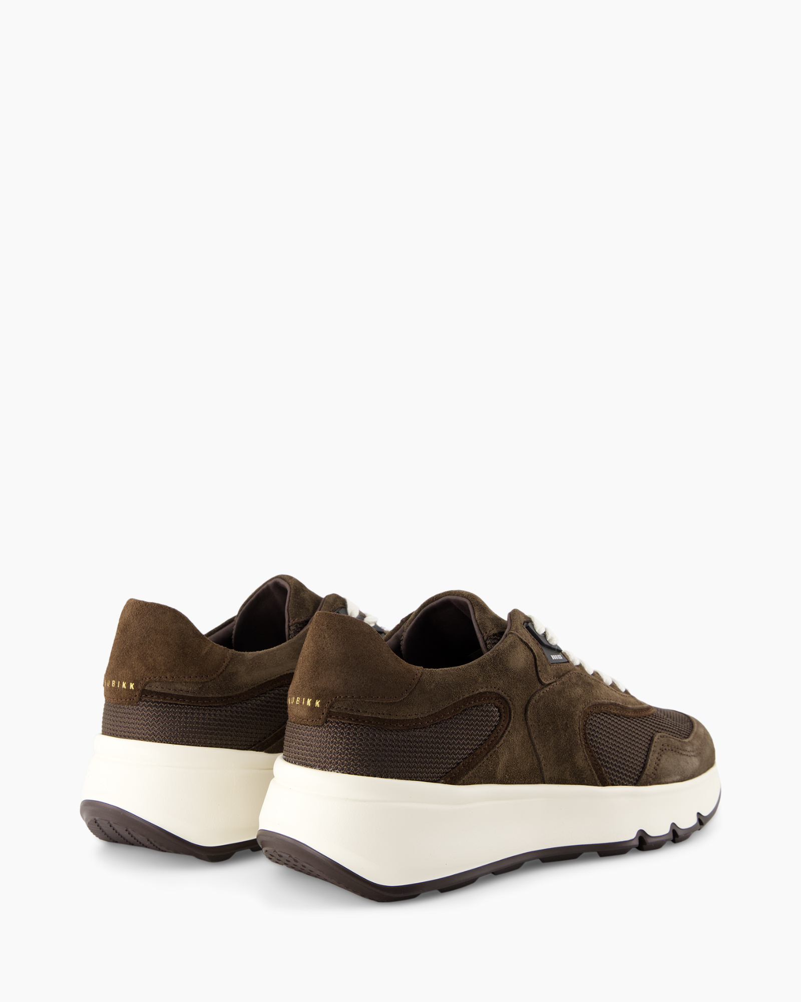 sneakers, brown, suede, mesh, platform