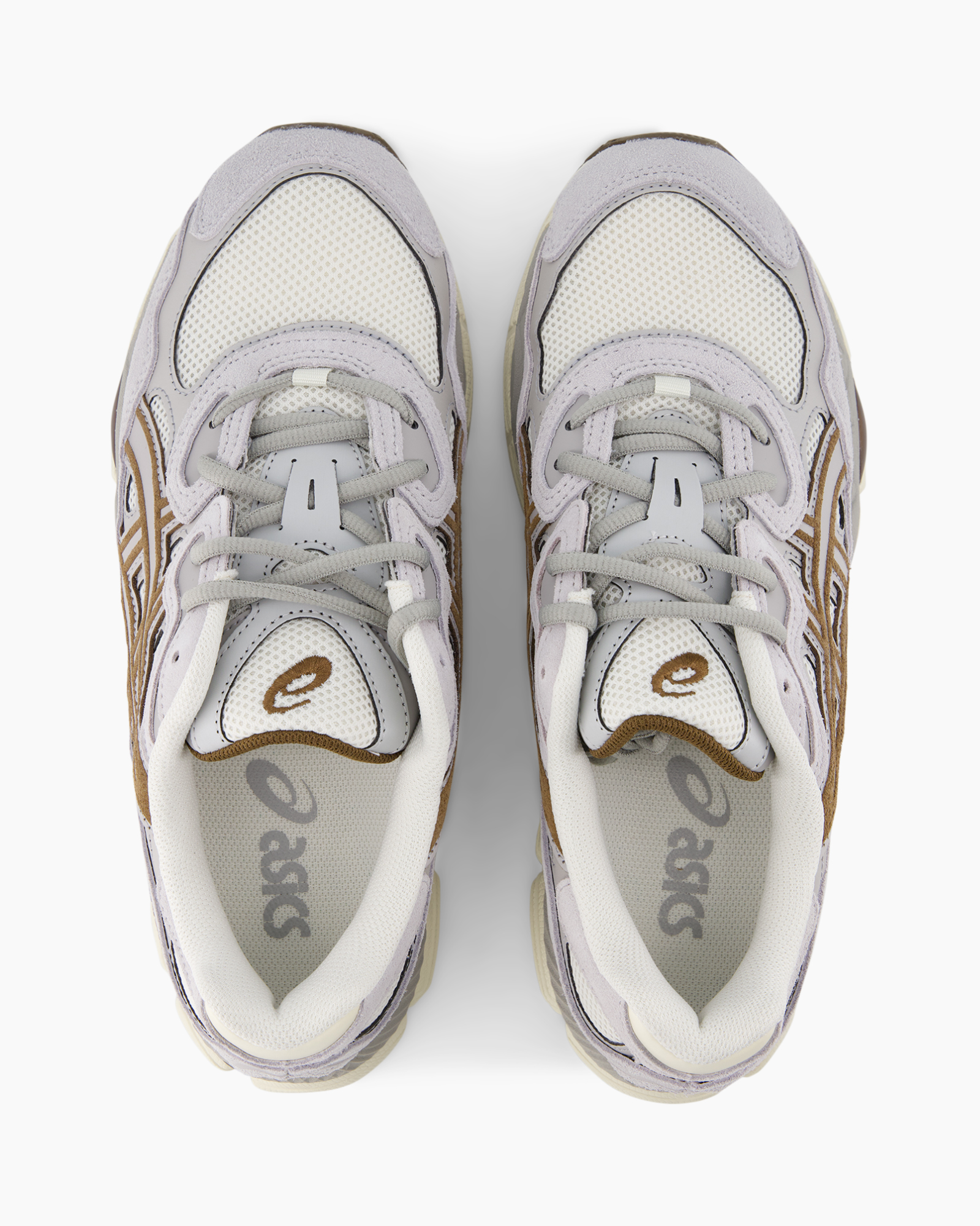 sneakers, athletic, mesh, laces, purple-gray