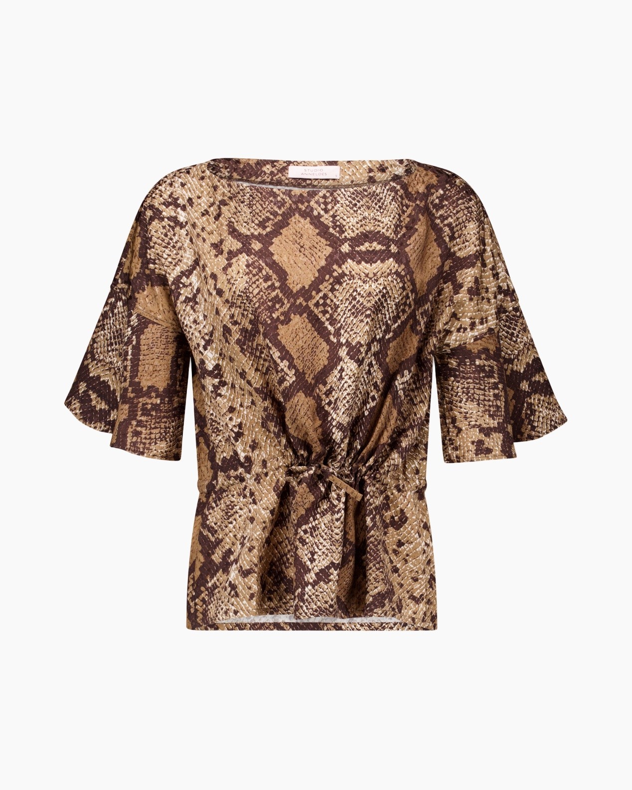 snake skin, print, top, peplum, kimono sleeve