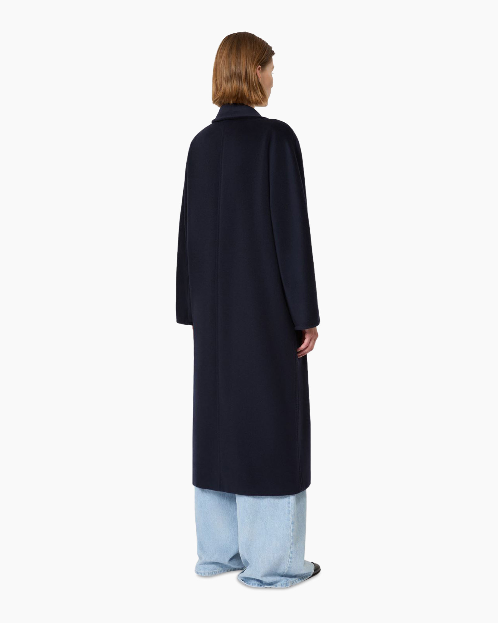 Mantel Madame Donker Blauw