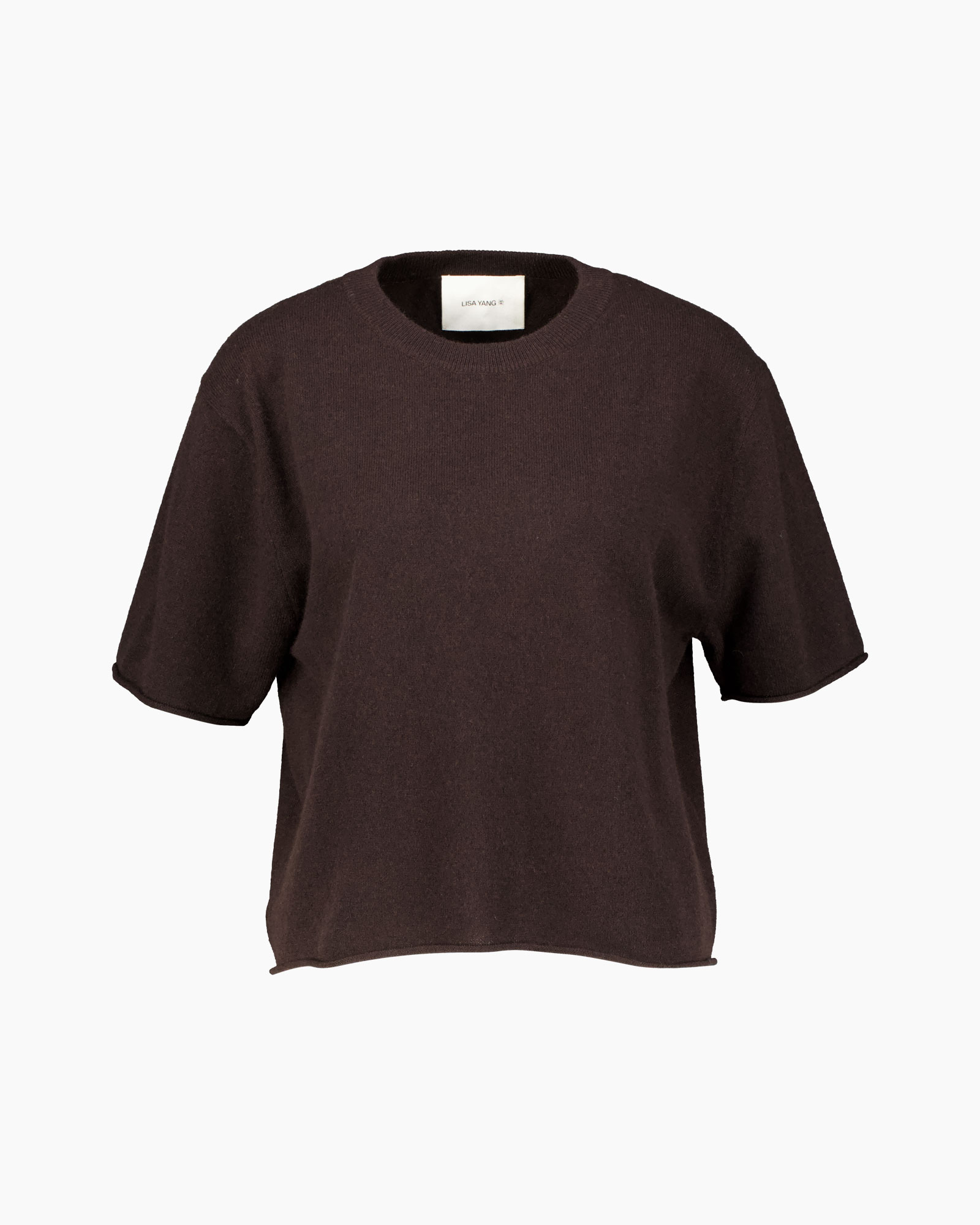 T-shirt Korte Mouw Cila Donker Bruin