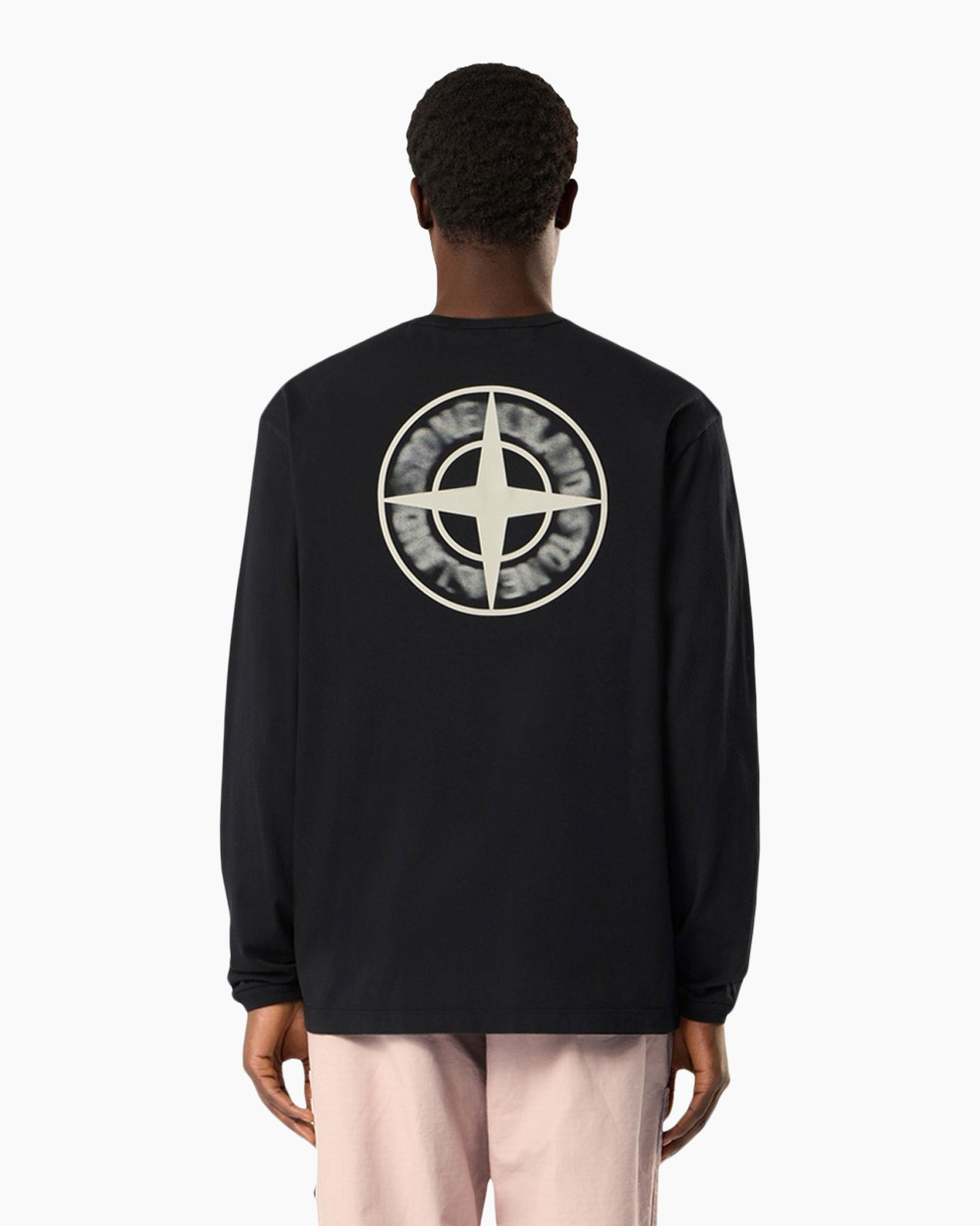 longsleeve, black, crewneck, logo small, unisex