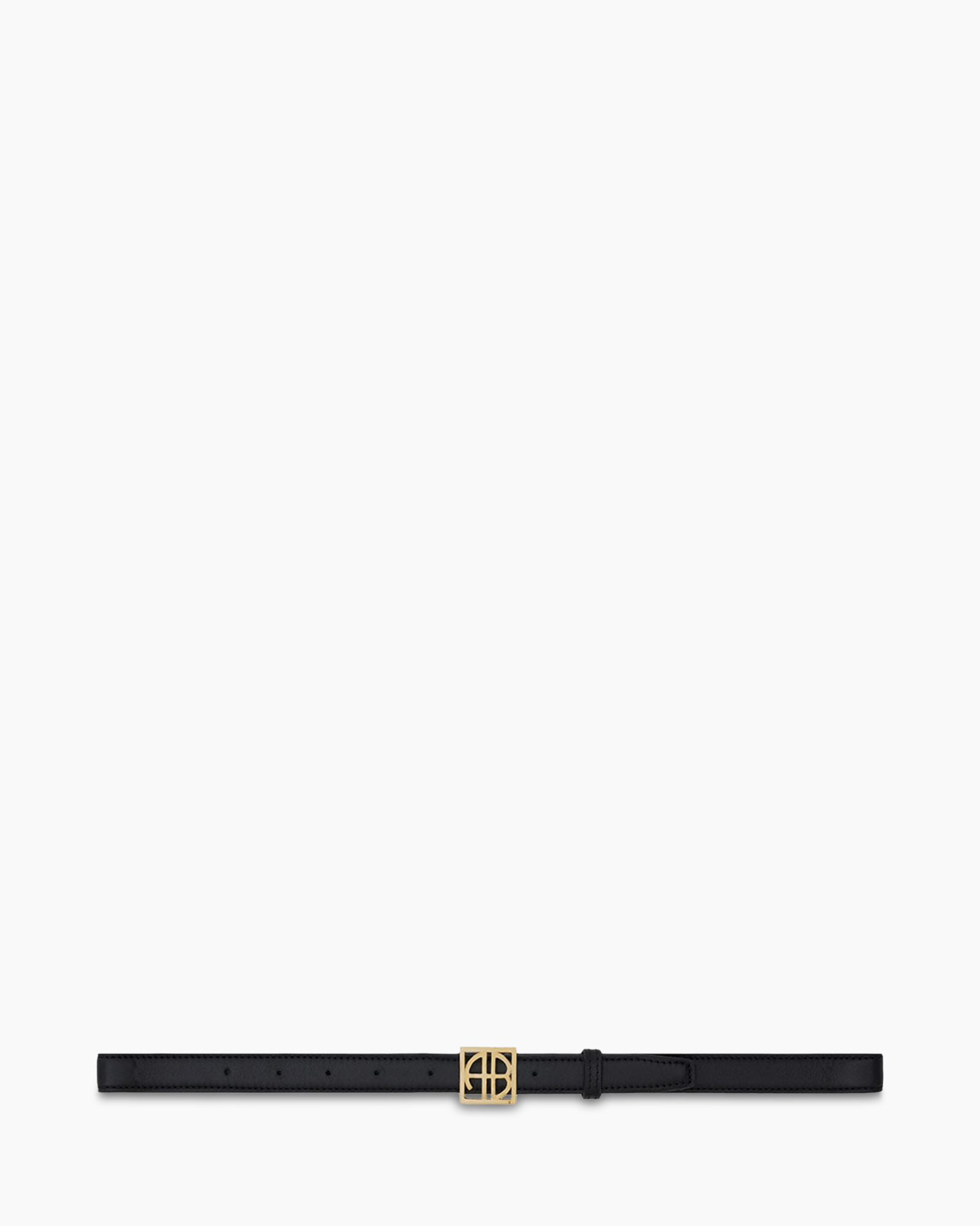 Riem Monogram Zwart