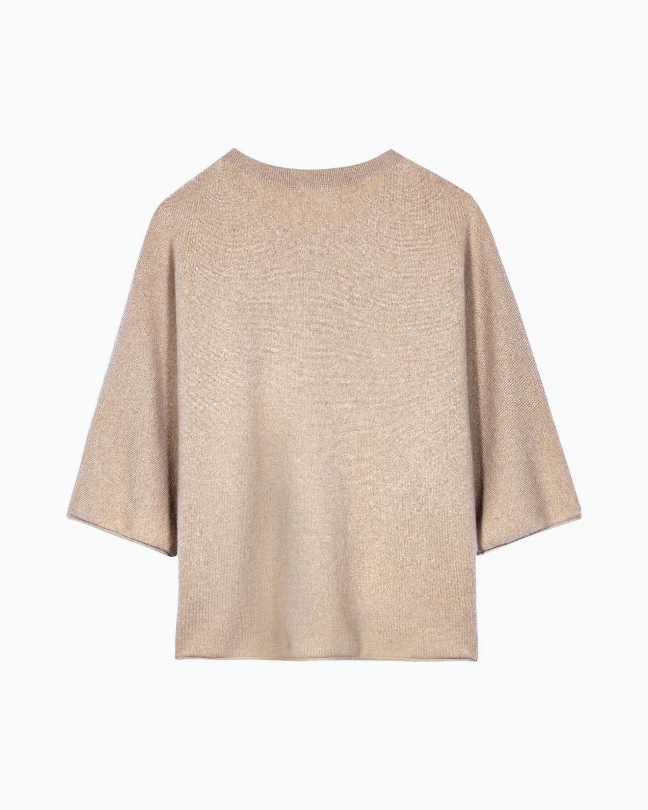 sweater, beige, loose fit, wide sleeve, knit