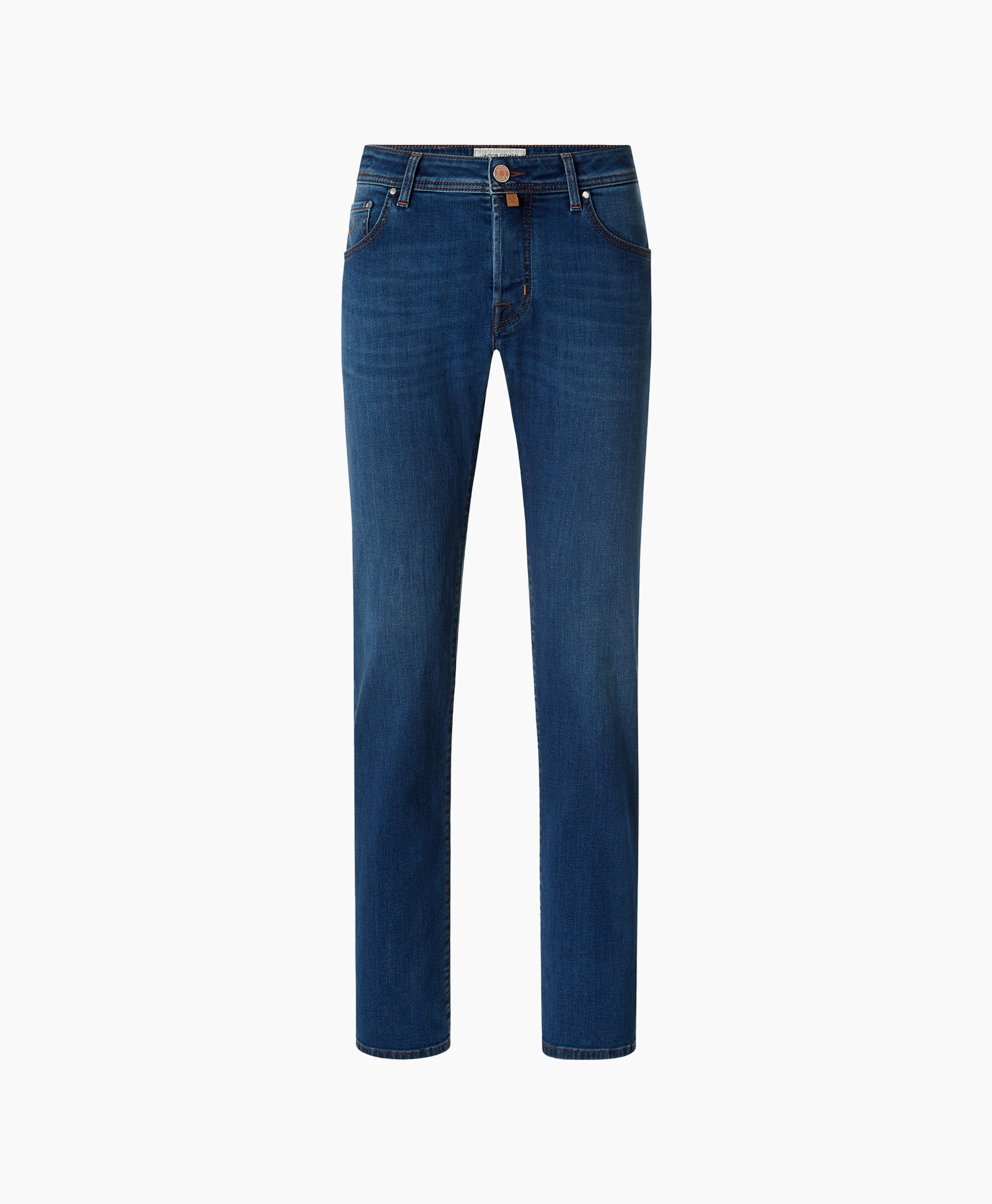 jeans, denim, blue, straight-leg, pocketed
