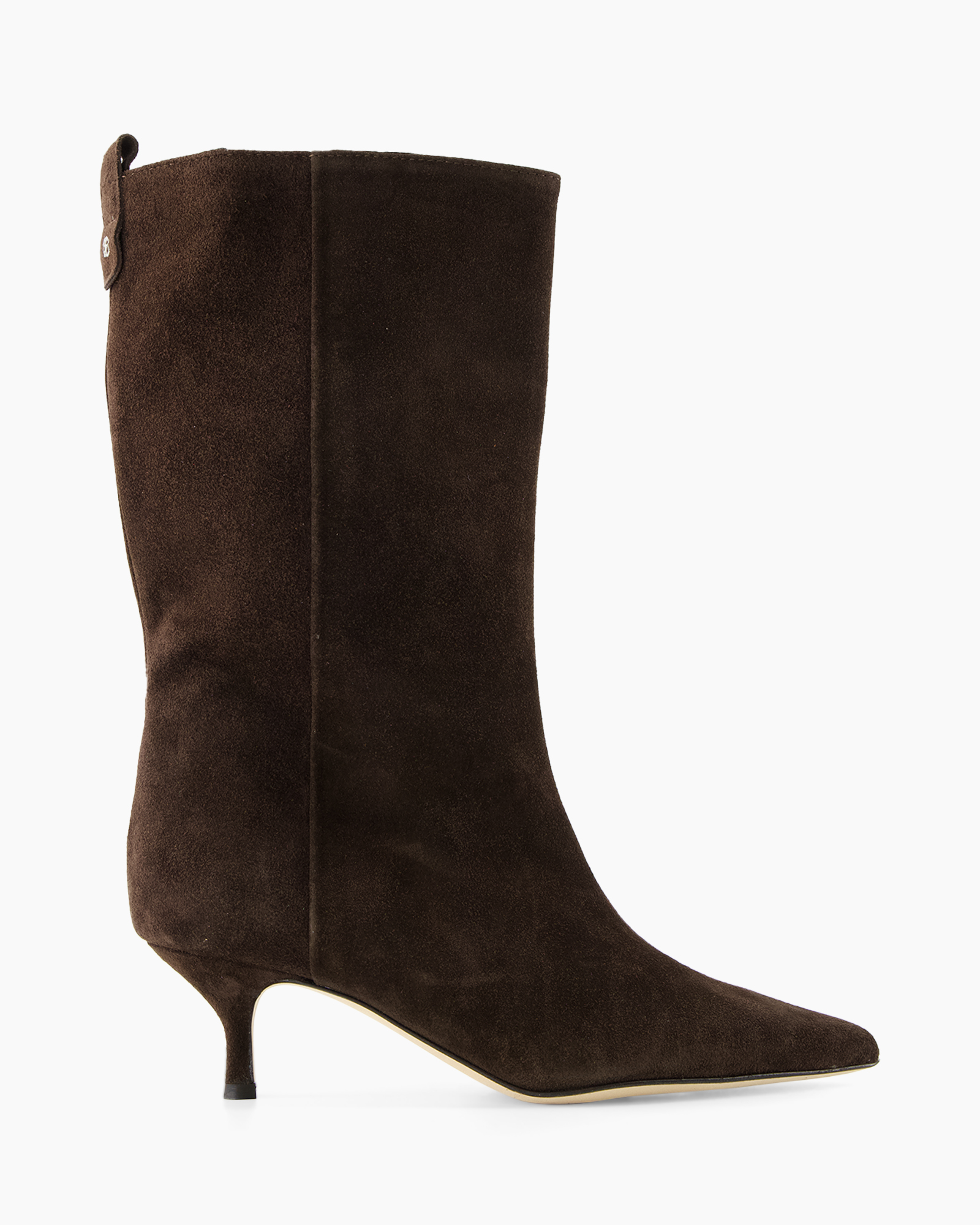 boots, ankle boot, knee-high boot, suede, brown