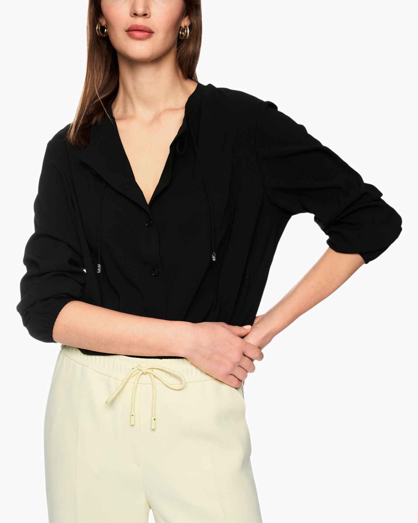 Blouse As 51.05 W70 Zwart