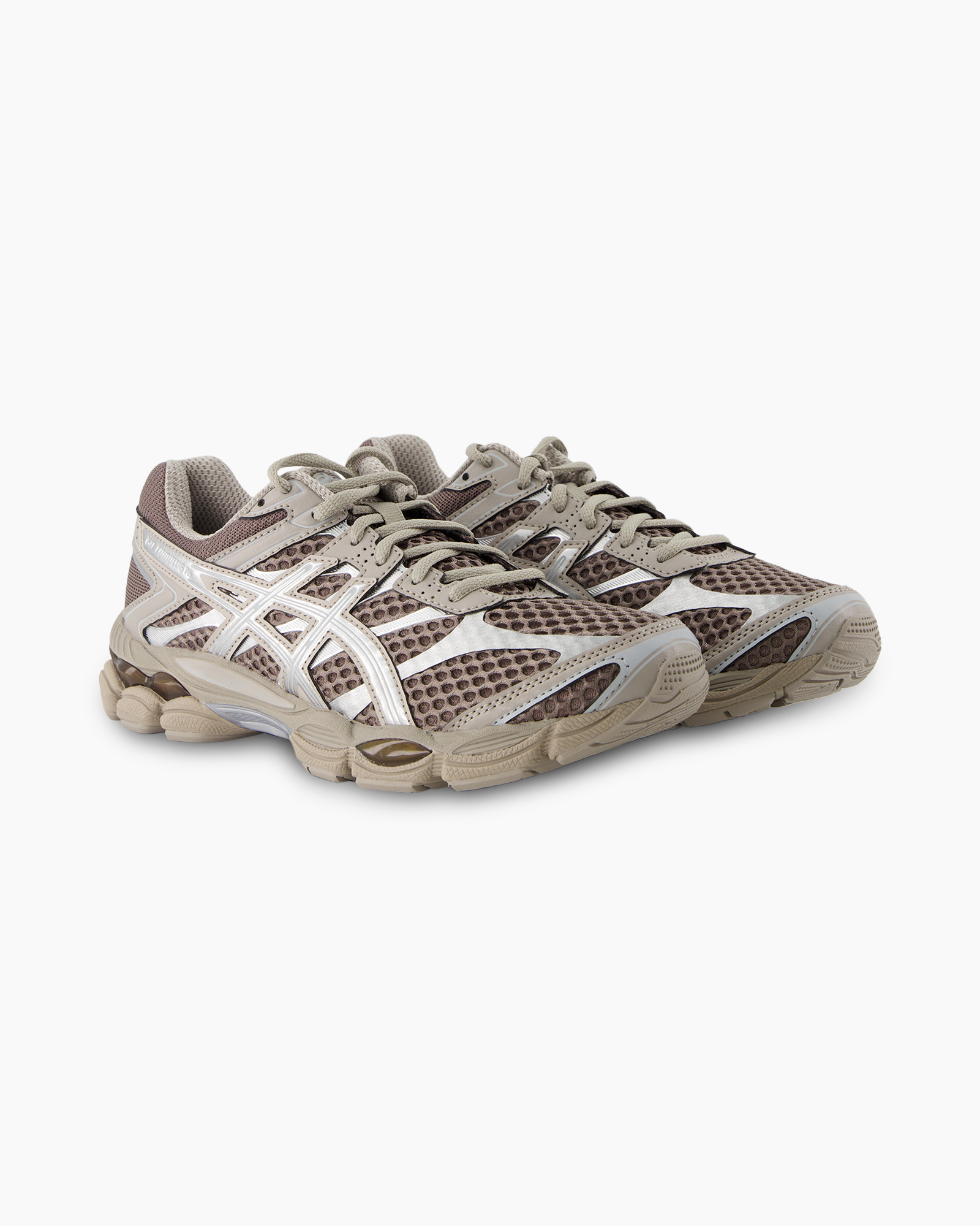 sneaker, running shoe, mesh, tan, footwear