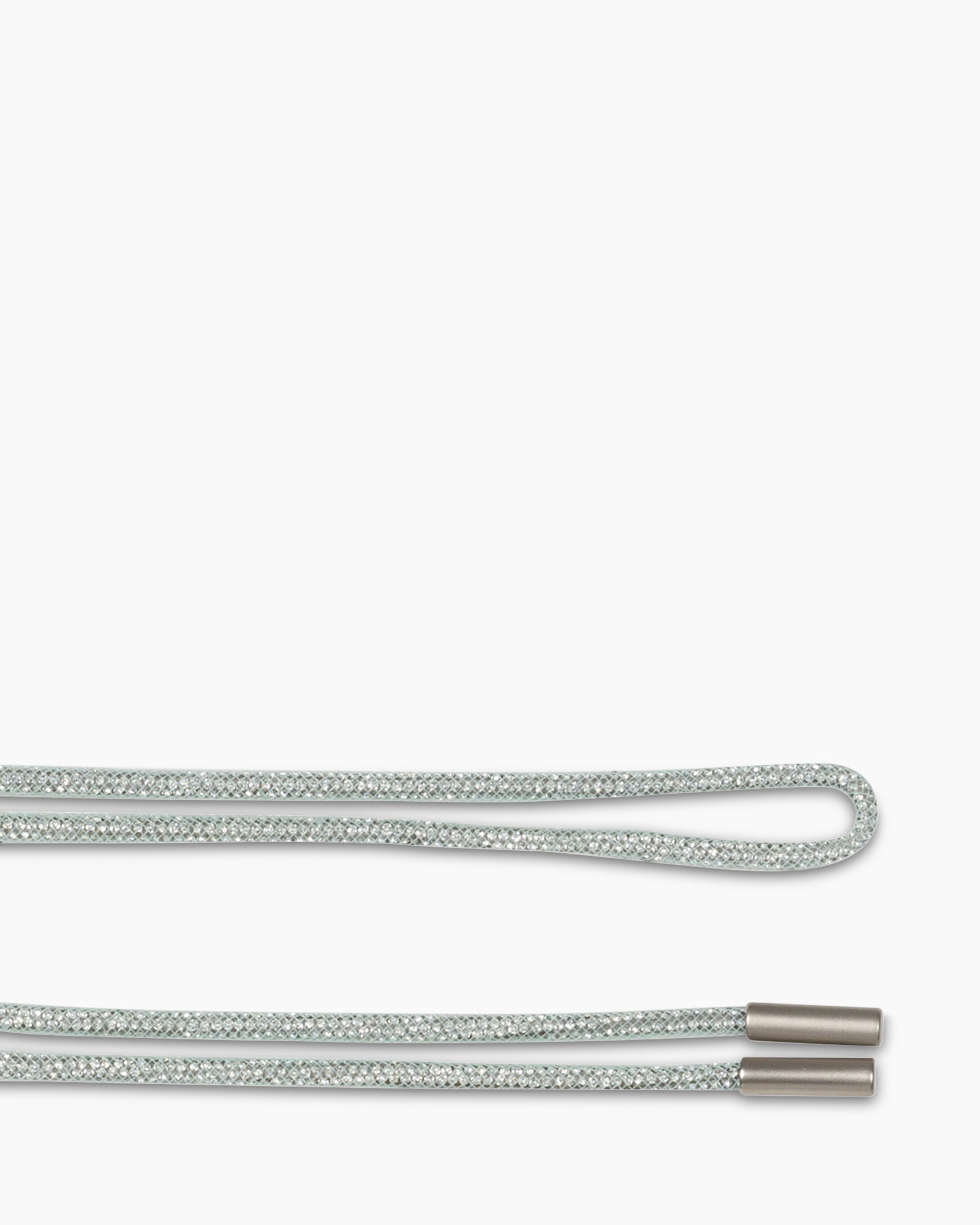 shoelace, metallic, woven, silver, cord