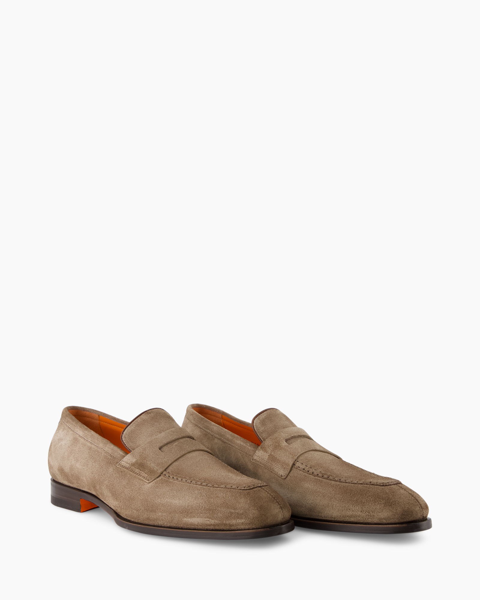 loafer, suede, tan, slip-on, men's shoe