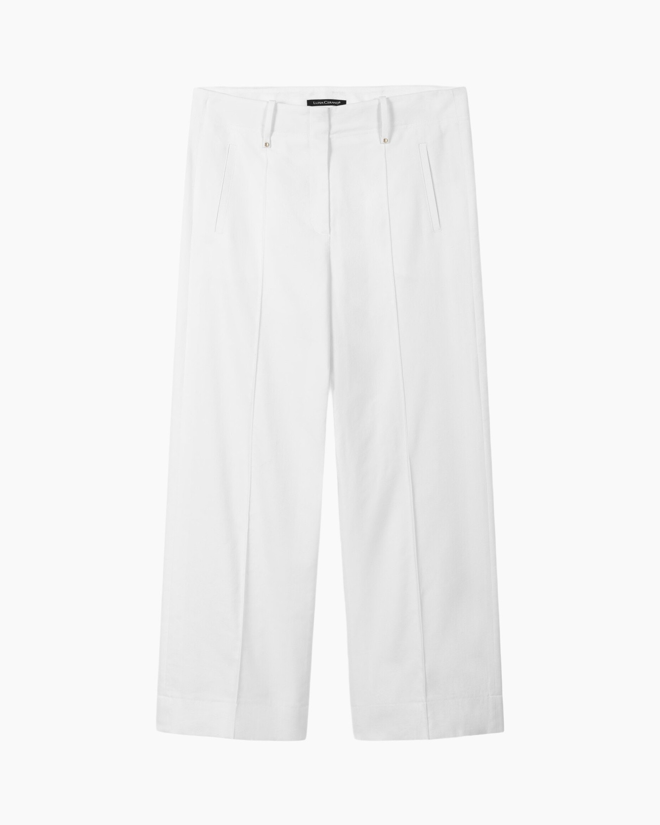 pants, trousers, white, pleated, wide-leg