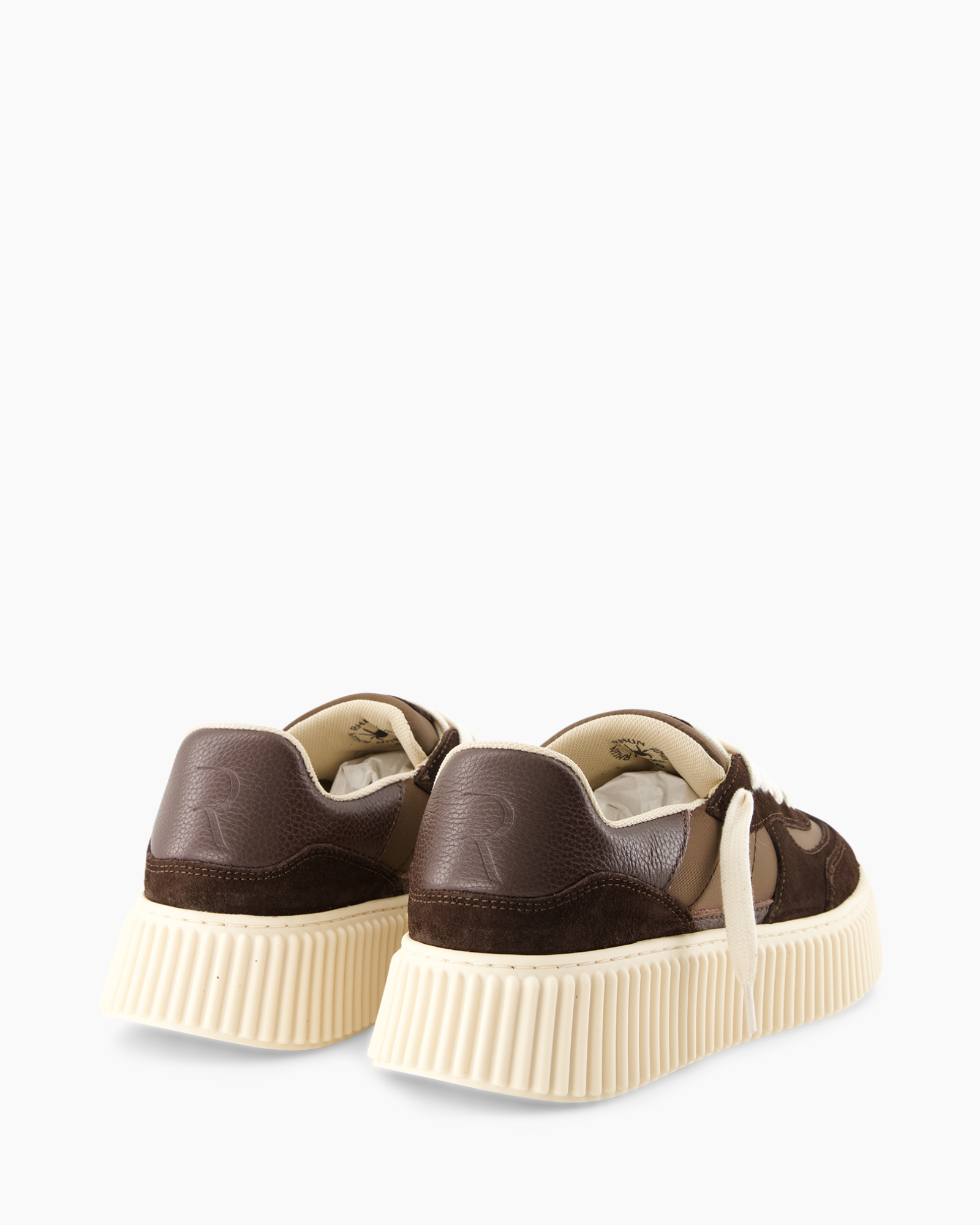 shoes, sneakers, brown, leather, chunky-sole
