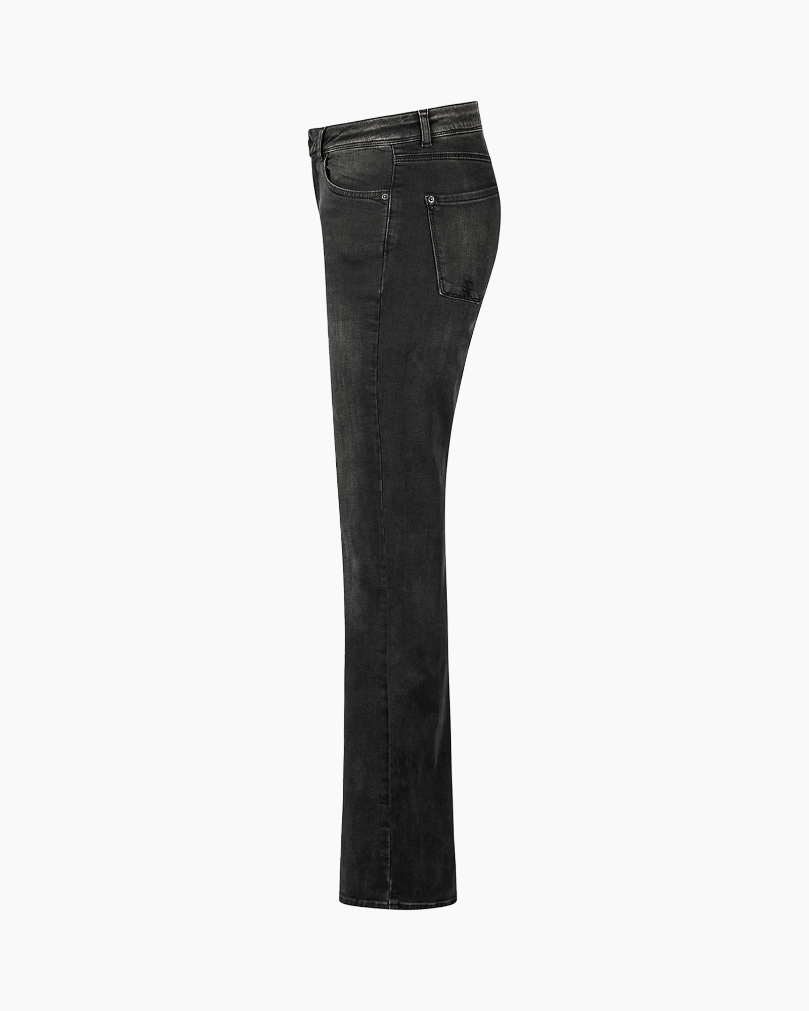 jeans, denim, mid rise, dark wash, straight leg
