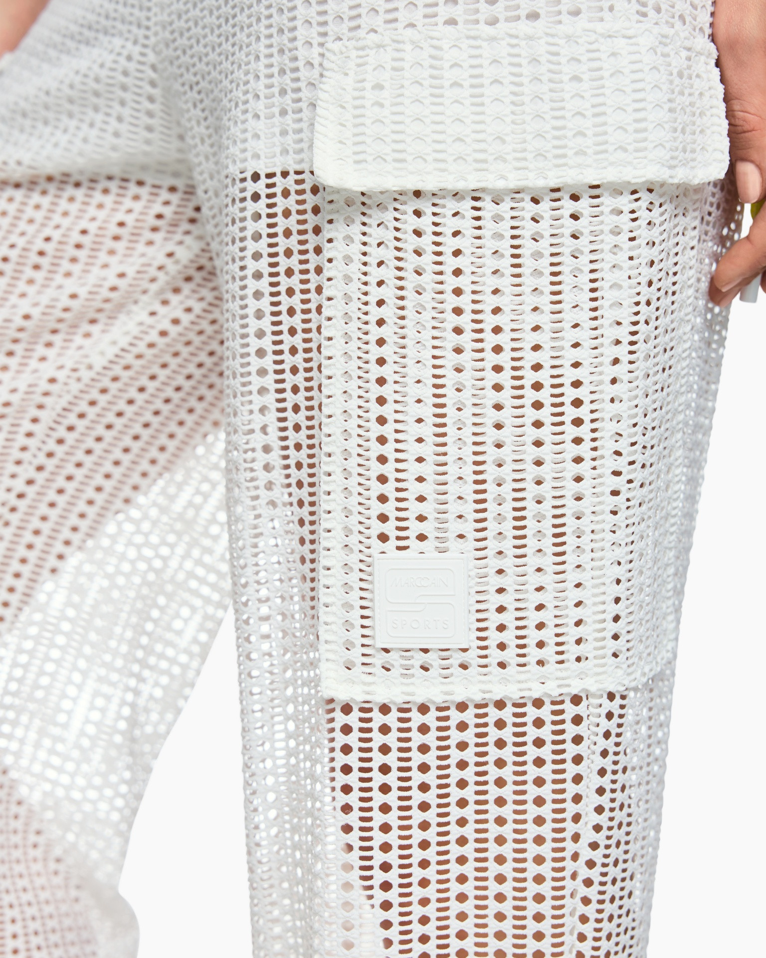 lace, mesh, white, pants, legwear