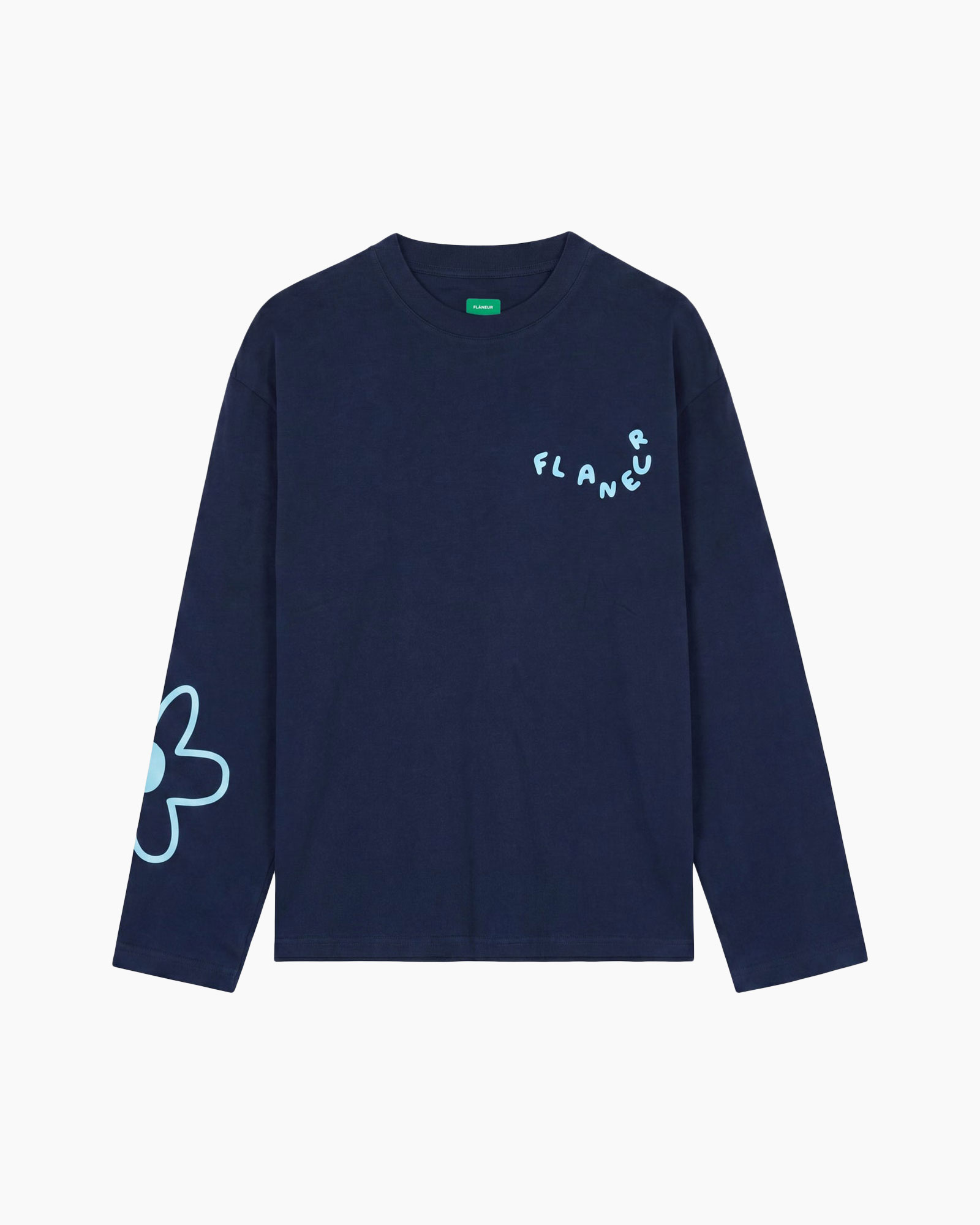 longsleeve, navy, graphic, blue, soft-cotton