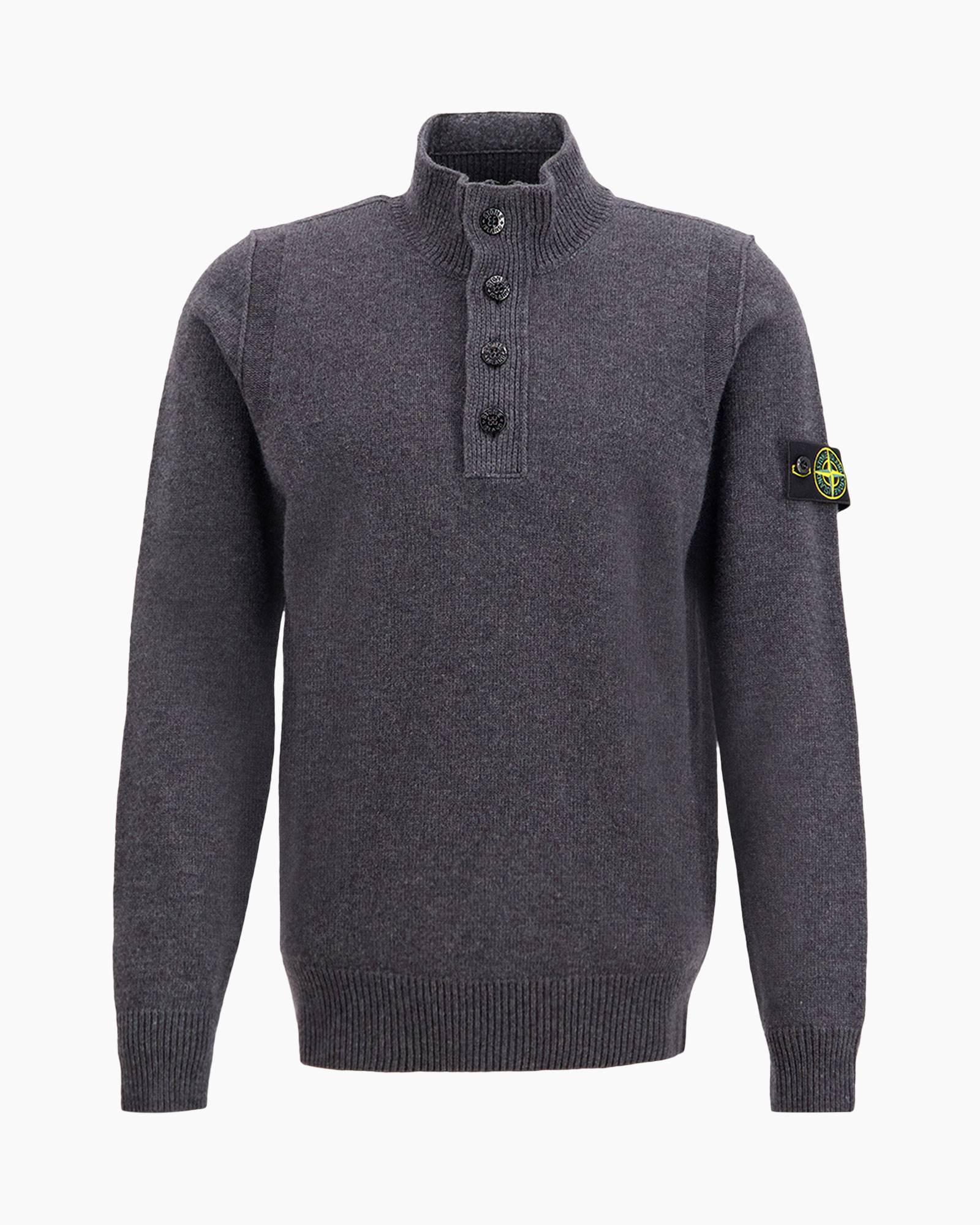 sweater, pullover, knit, long-sleeve, collared