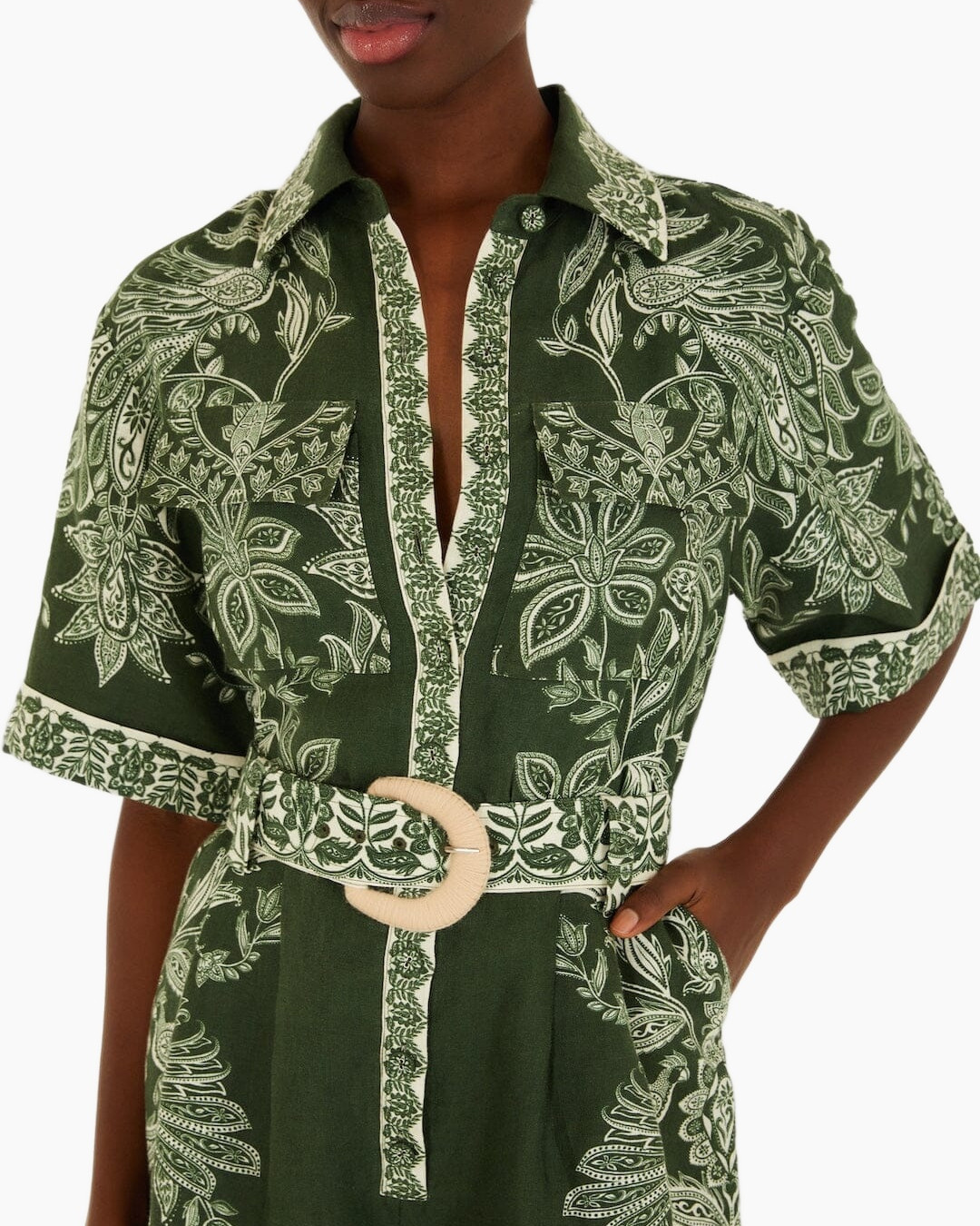 Clothing, Shirt, Beachwear, Pattern, Person