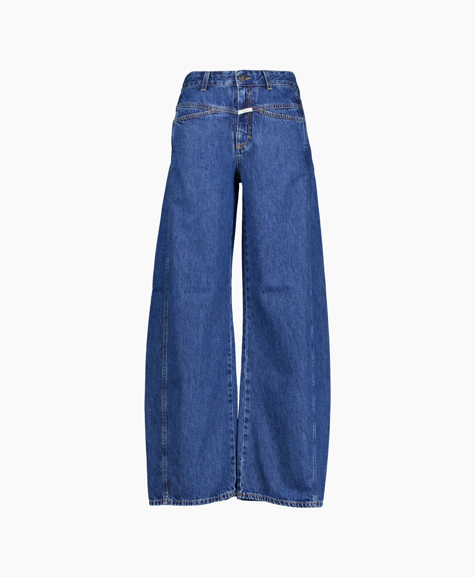 jeans, wide-leg, denim, blue, pants