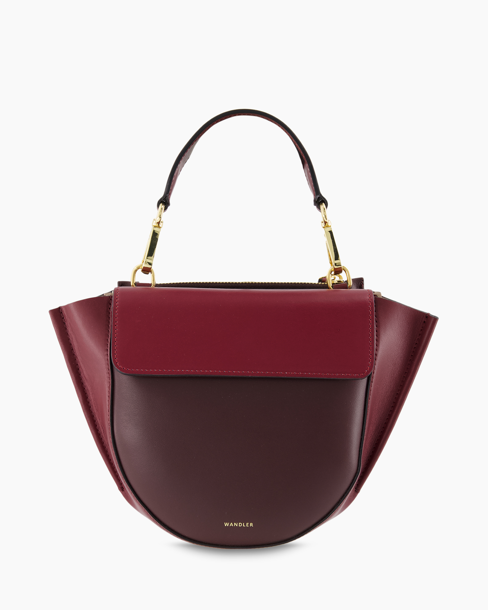 handbag, purse, burgundy, mini bag, gold hardware