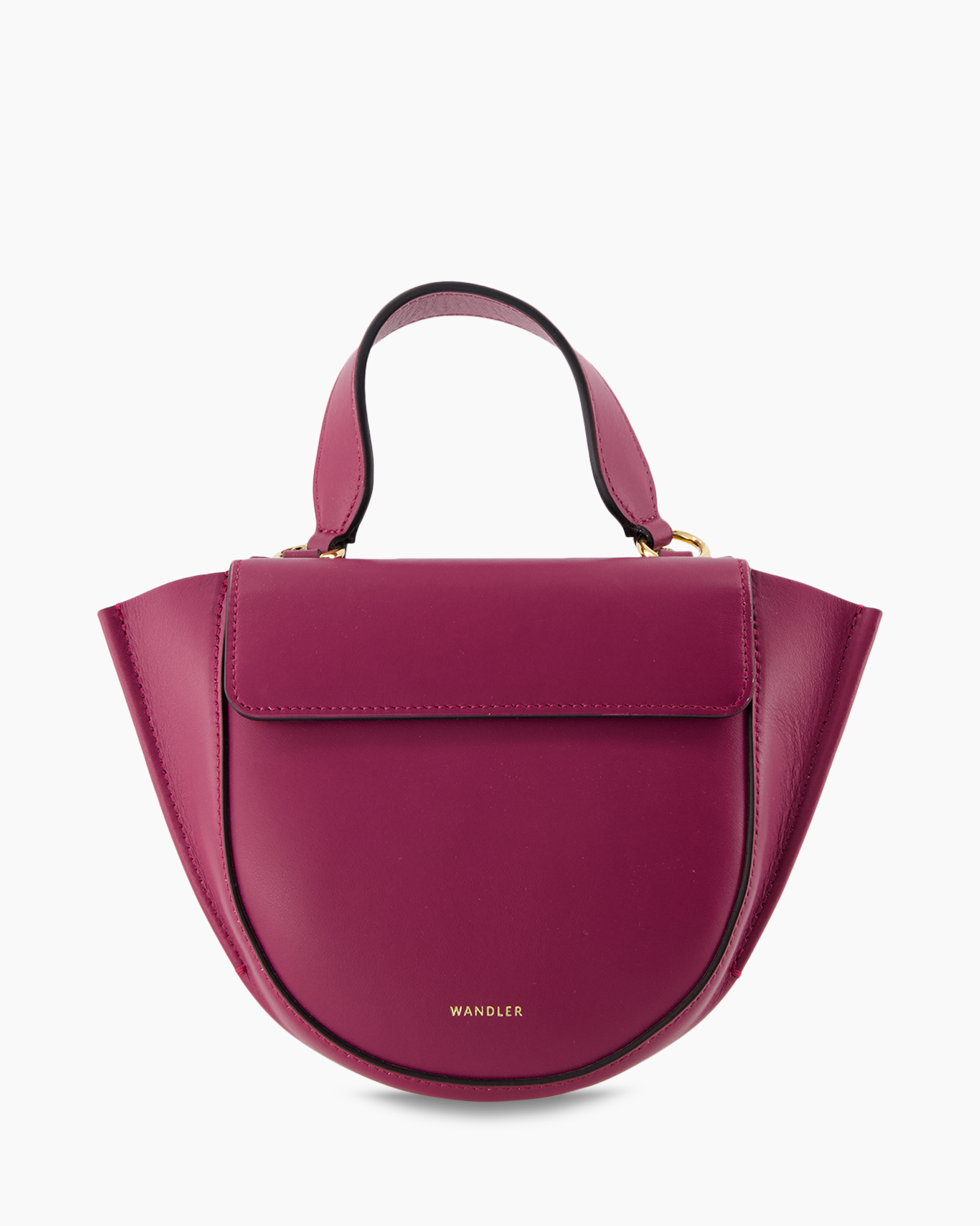 handbag, satchel, magenta, pink, leather