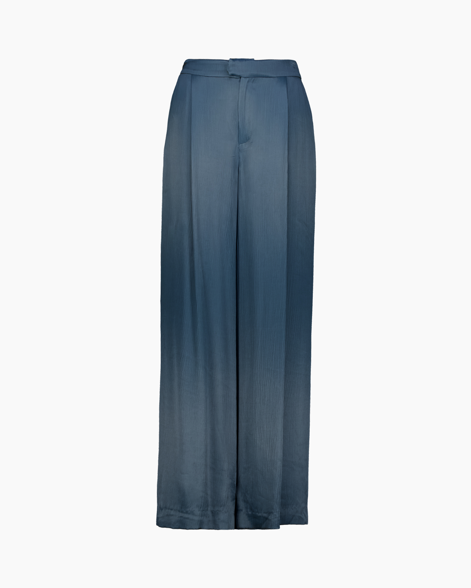 wide-leg, pants, loose-fit, high-waist, blue