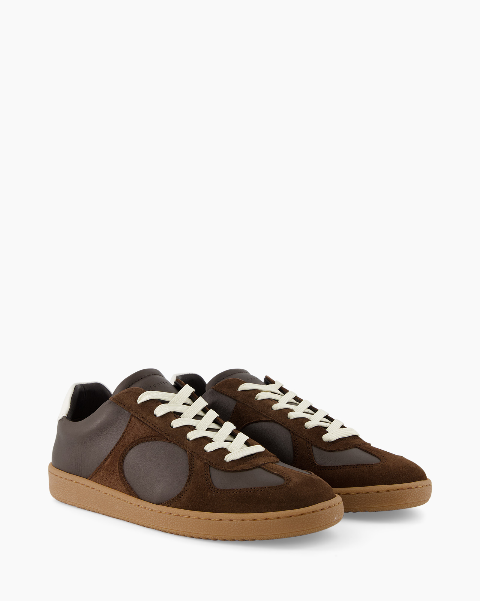 sneakers, brown, suede, leather, lace-up