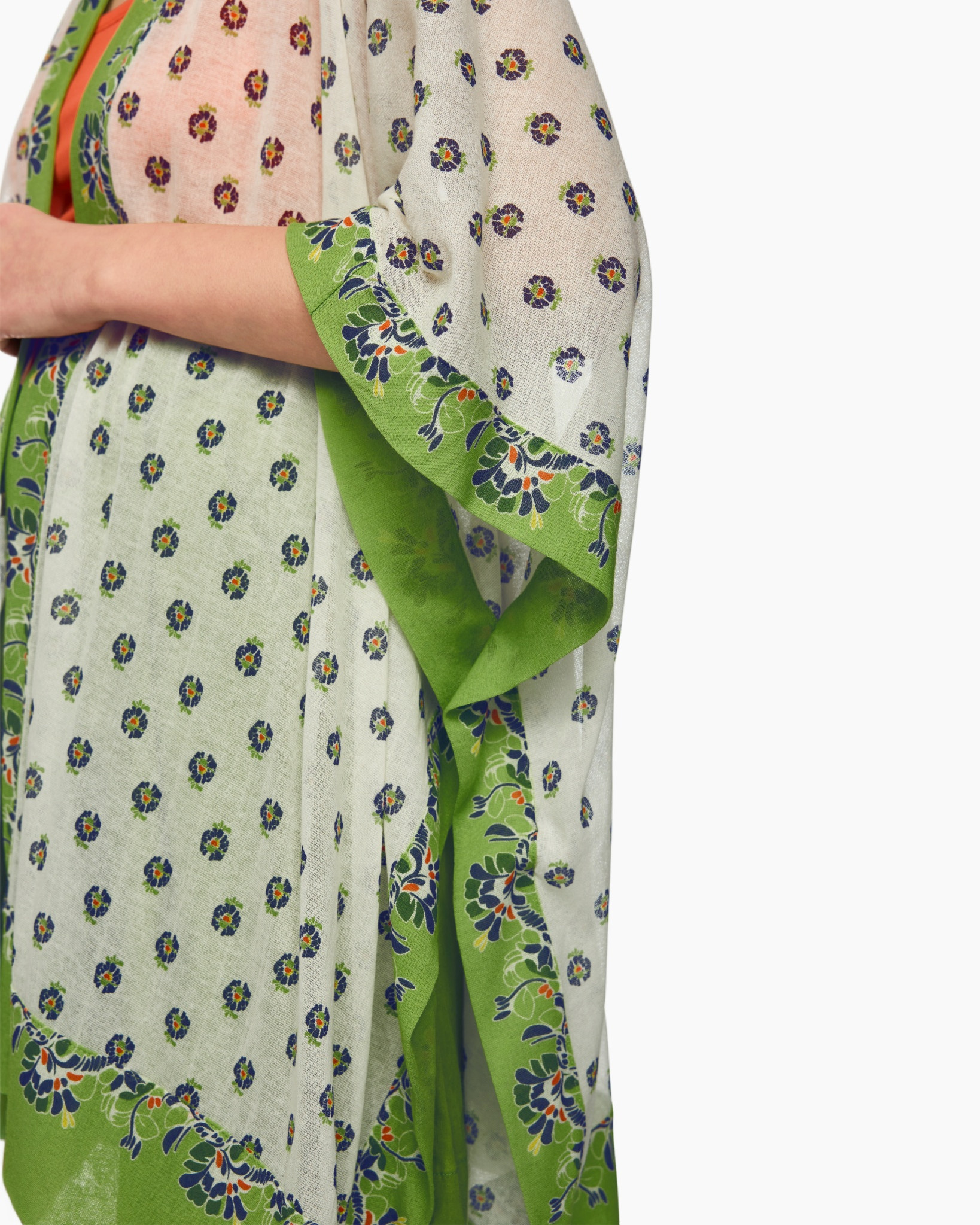 scarf, shawl, print, multicolor, pattern