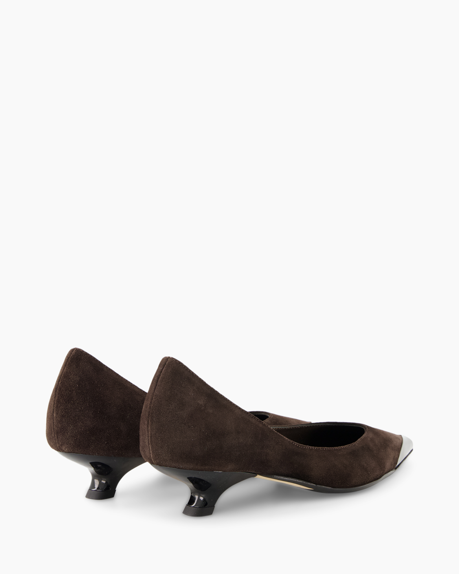 brown, suede, pump, mid-heel, women's shoe