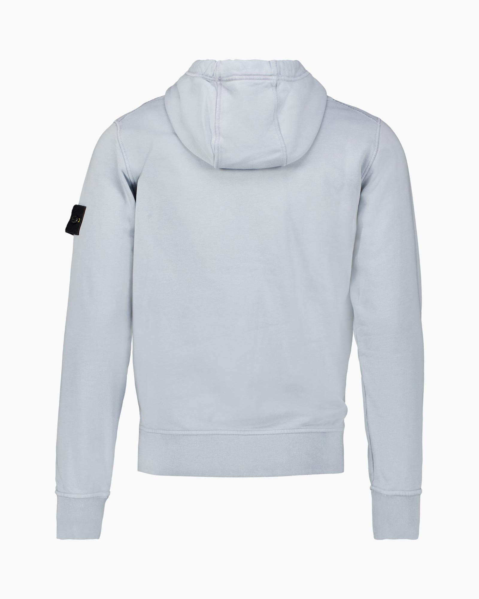 hoodie, hooded, light blue, long sleeved, pocketless
