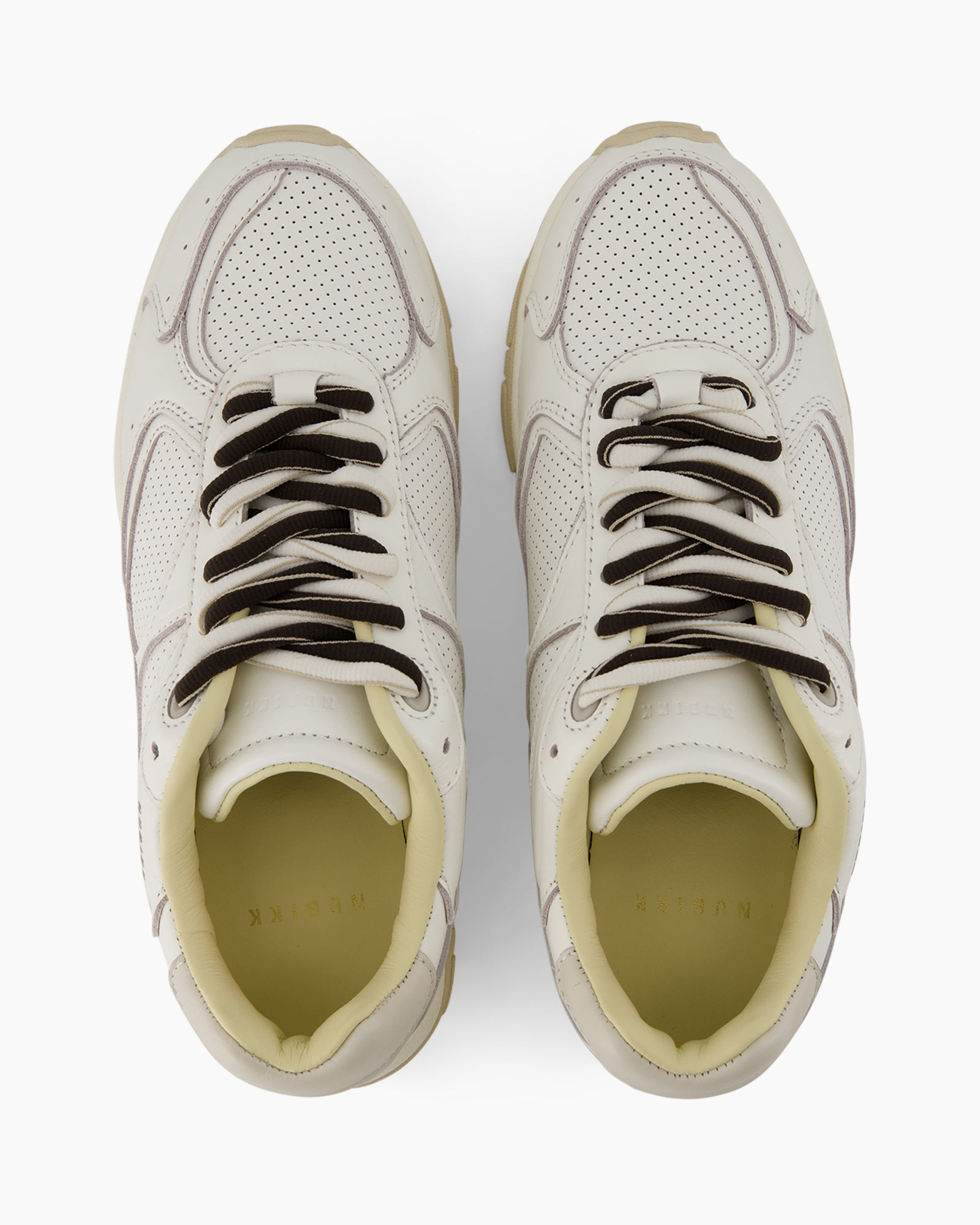 sneakers, shoes, laces, perforated, white