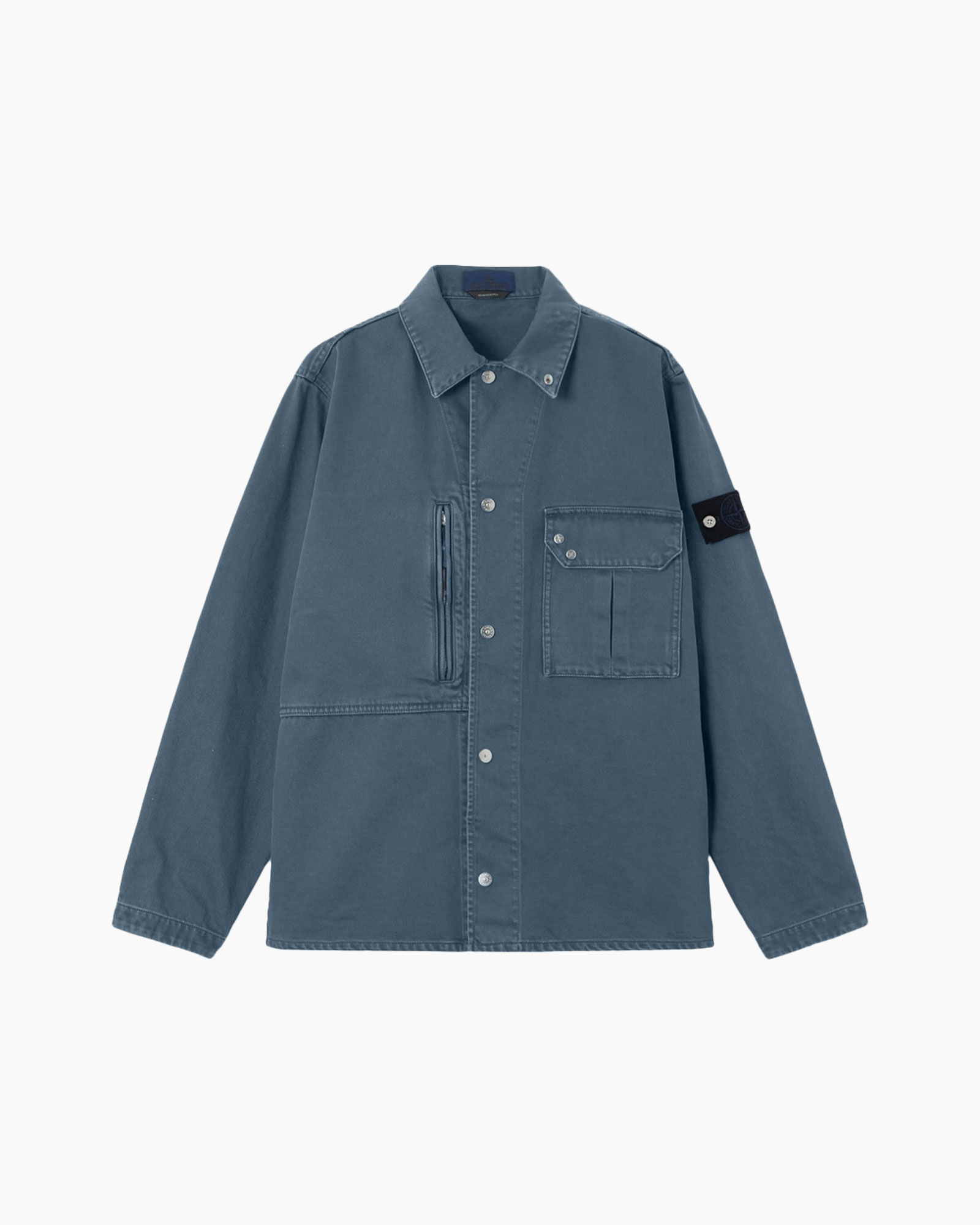 jacket, denim, blue, long sleeve, pocket