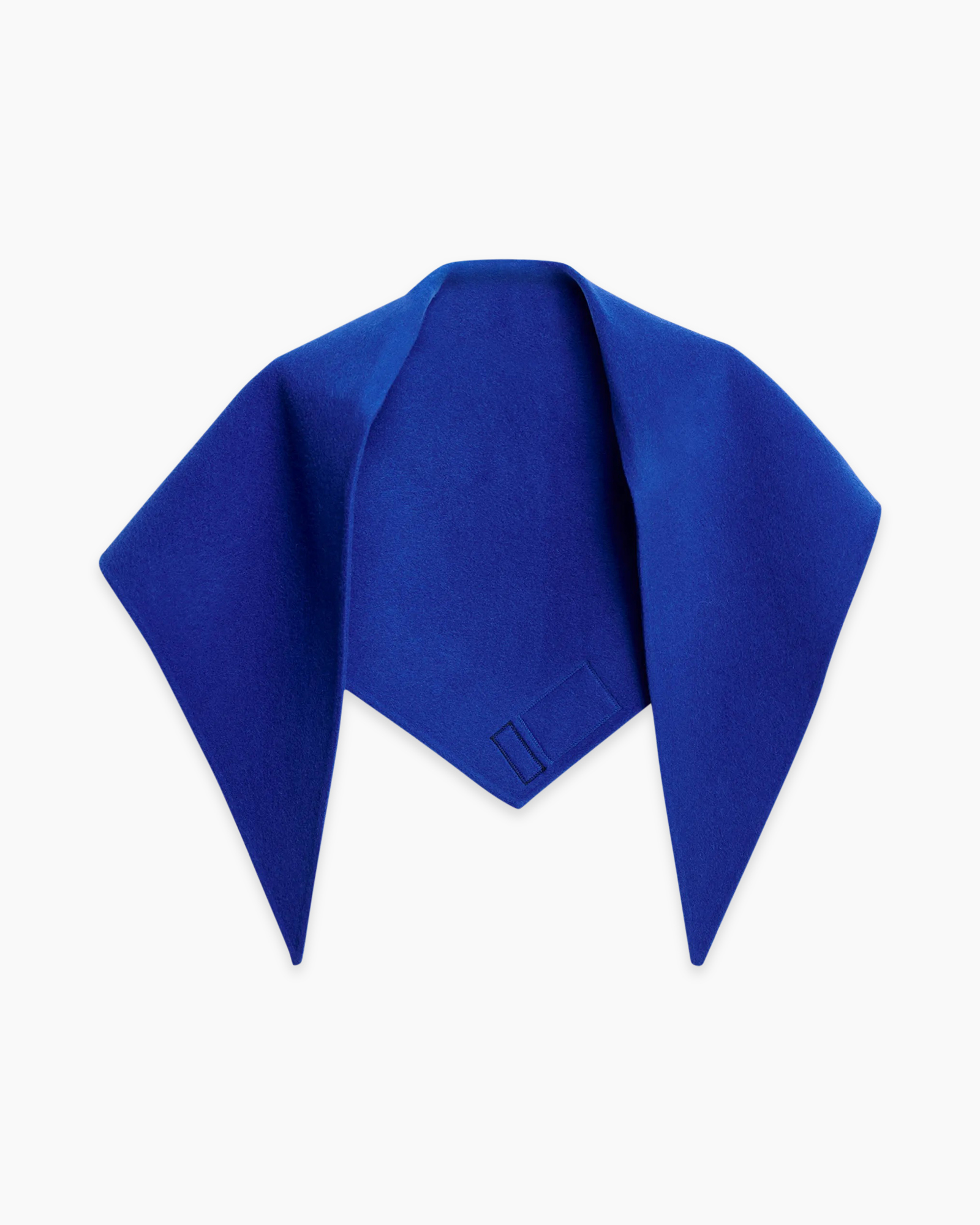 scarf, blue, accessory, folded, polyester