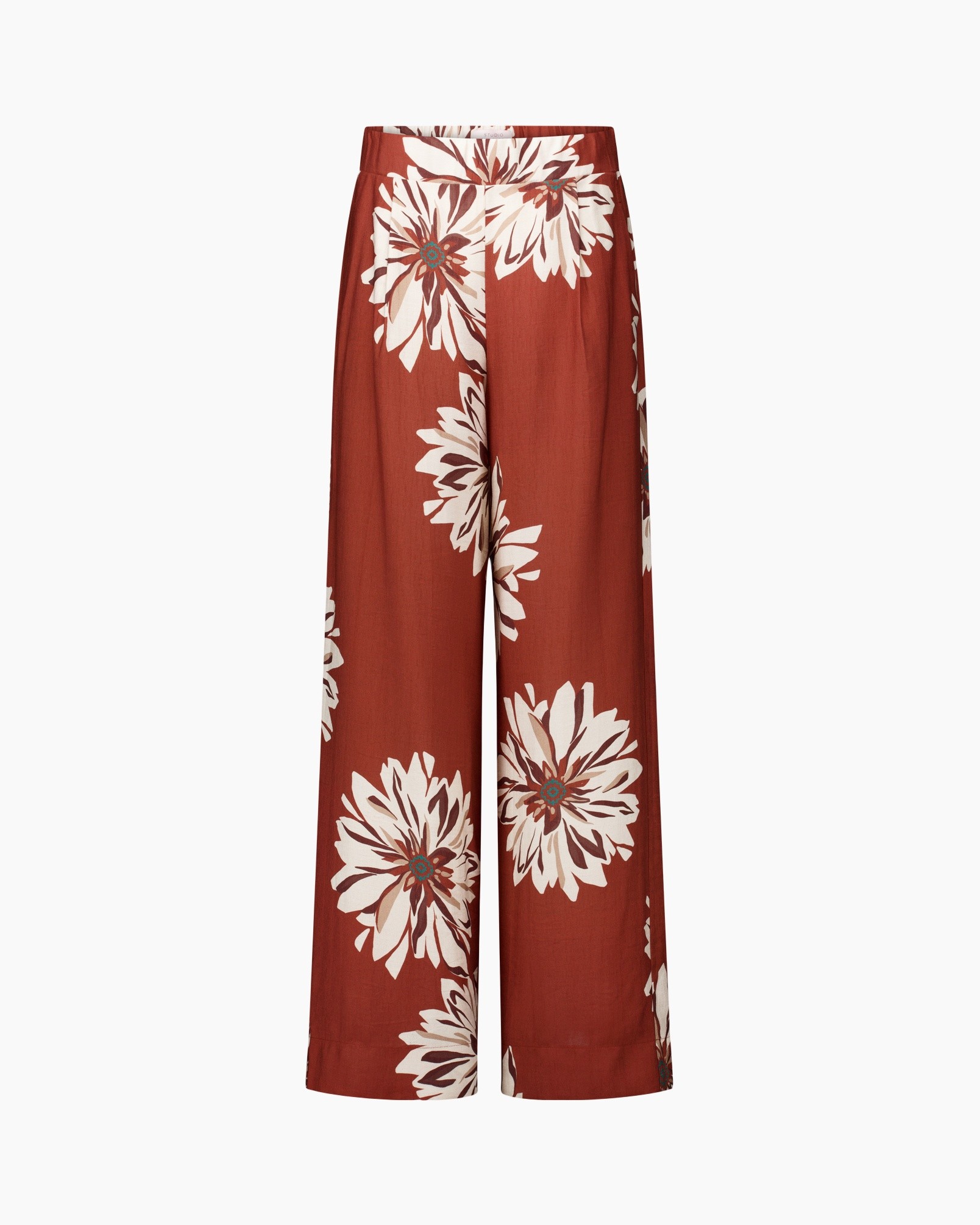 pants, wide-leg, floral, printed, linen?, cotton?, summer, trousers, fashion
