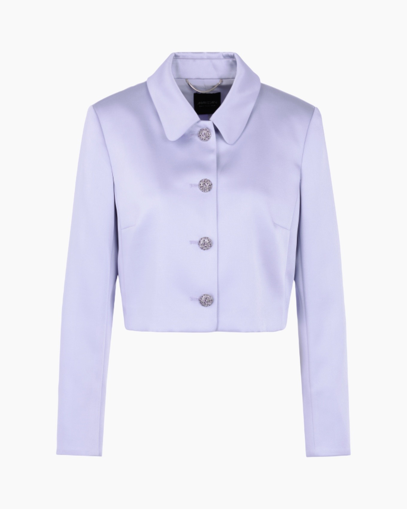 jacket, blazer, lilac, button-up, cropped