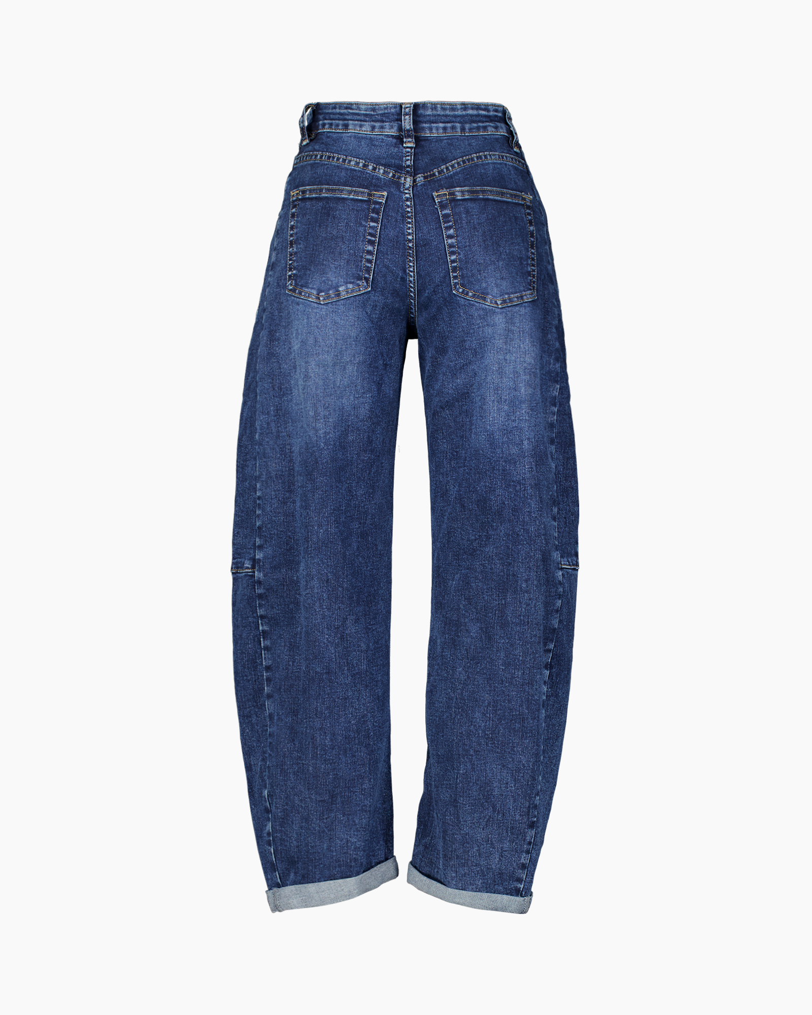 jeans, denim, blue, straight-leg, rolled-up-cuffs
