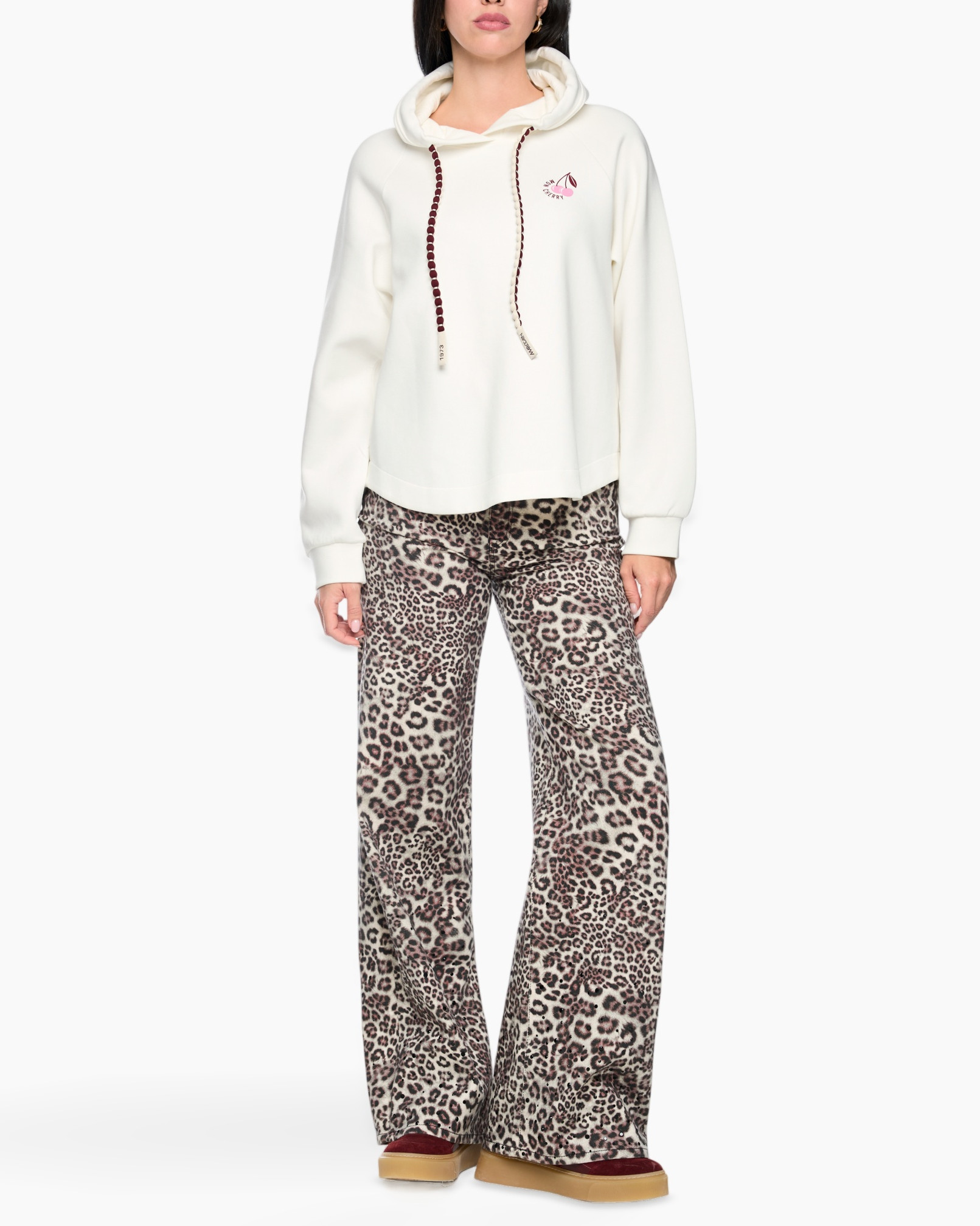 hoodie, crewn hoodie, solid, leopard print, pants