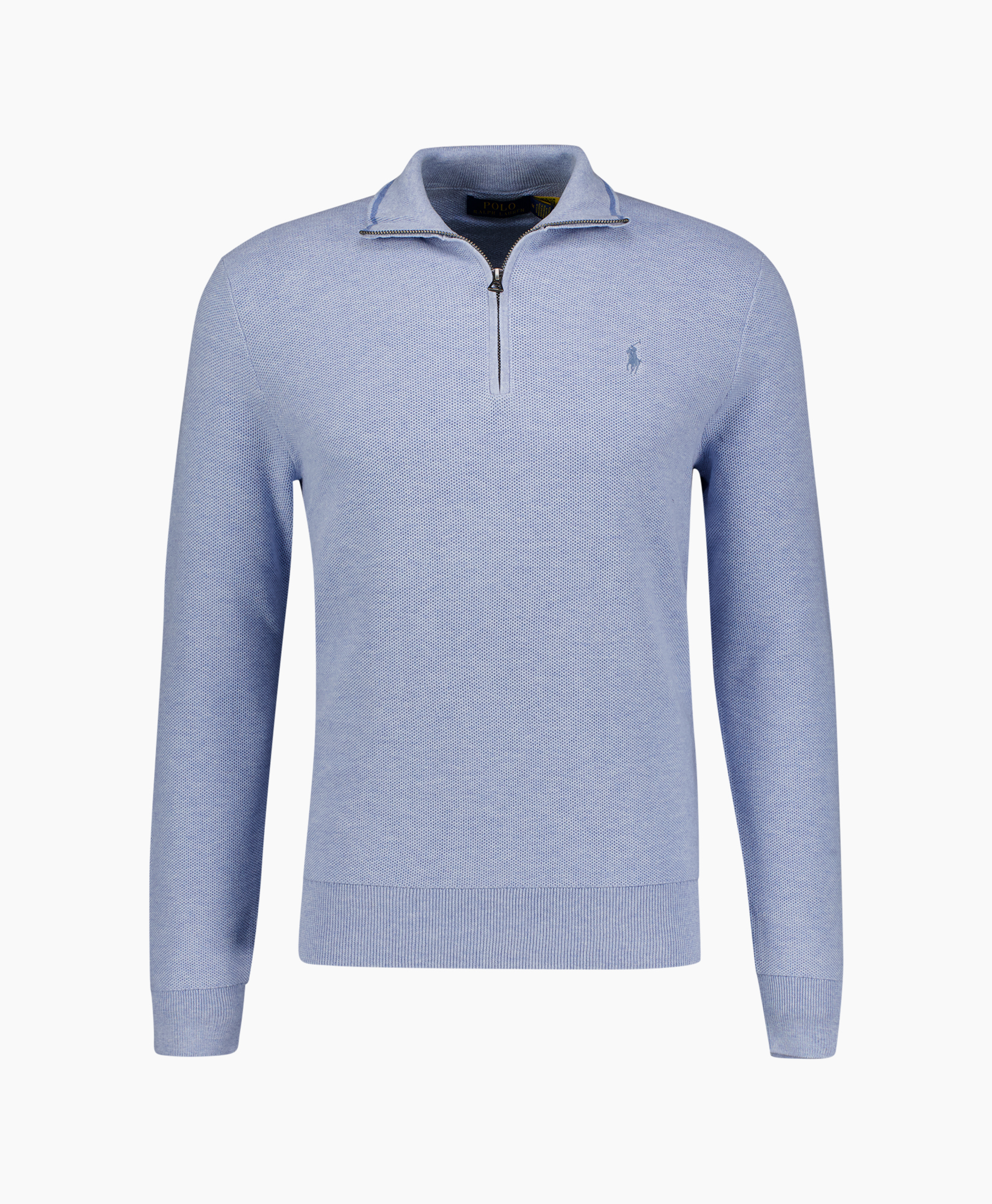 Sweater Half Zip Blauw