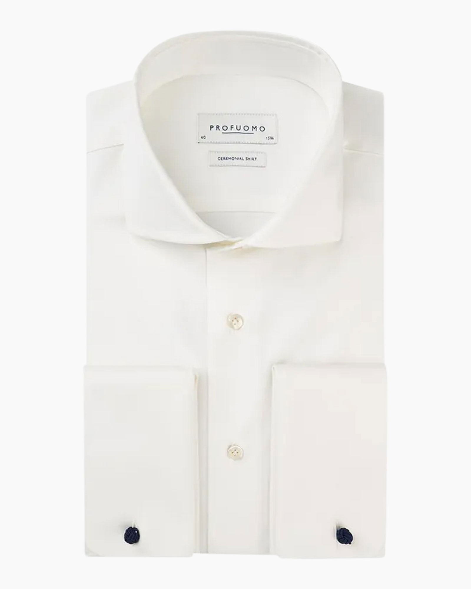 Overhemd Shirt Cutaway Sf Wit